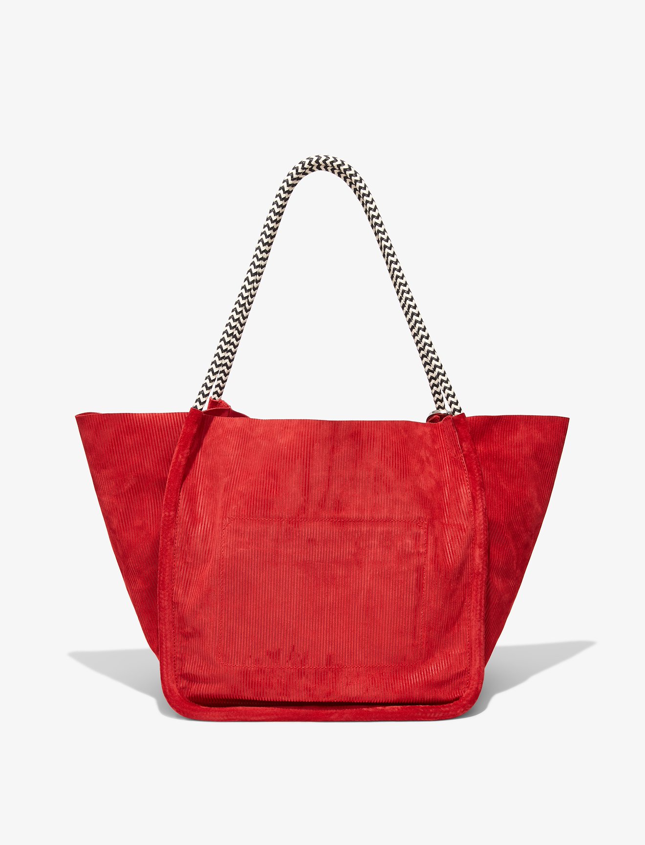 Corduroy Suede XL Tote with Rope Handles #3