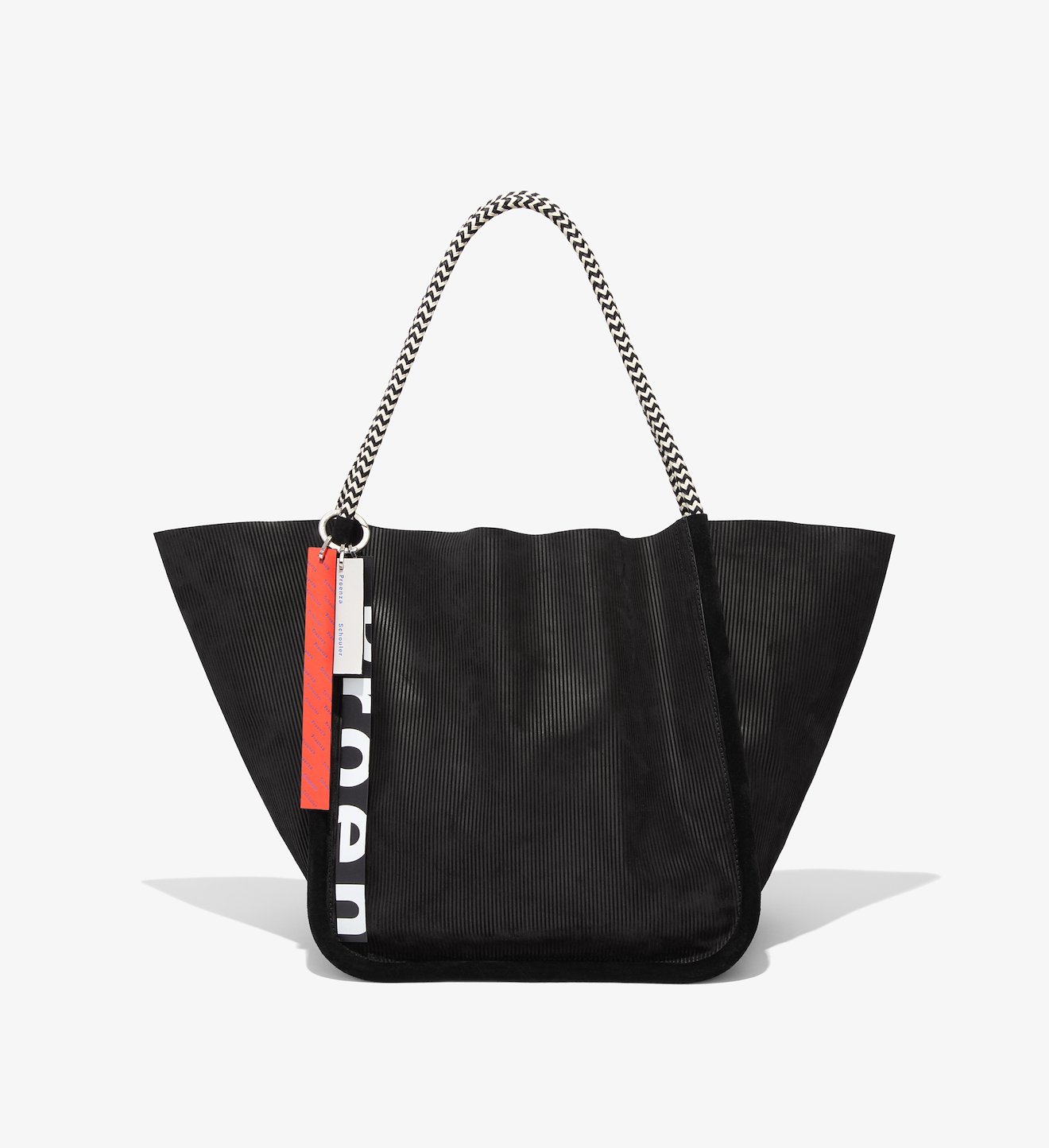 Corduroy Suede XL Tote with Rope Handles