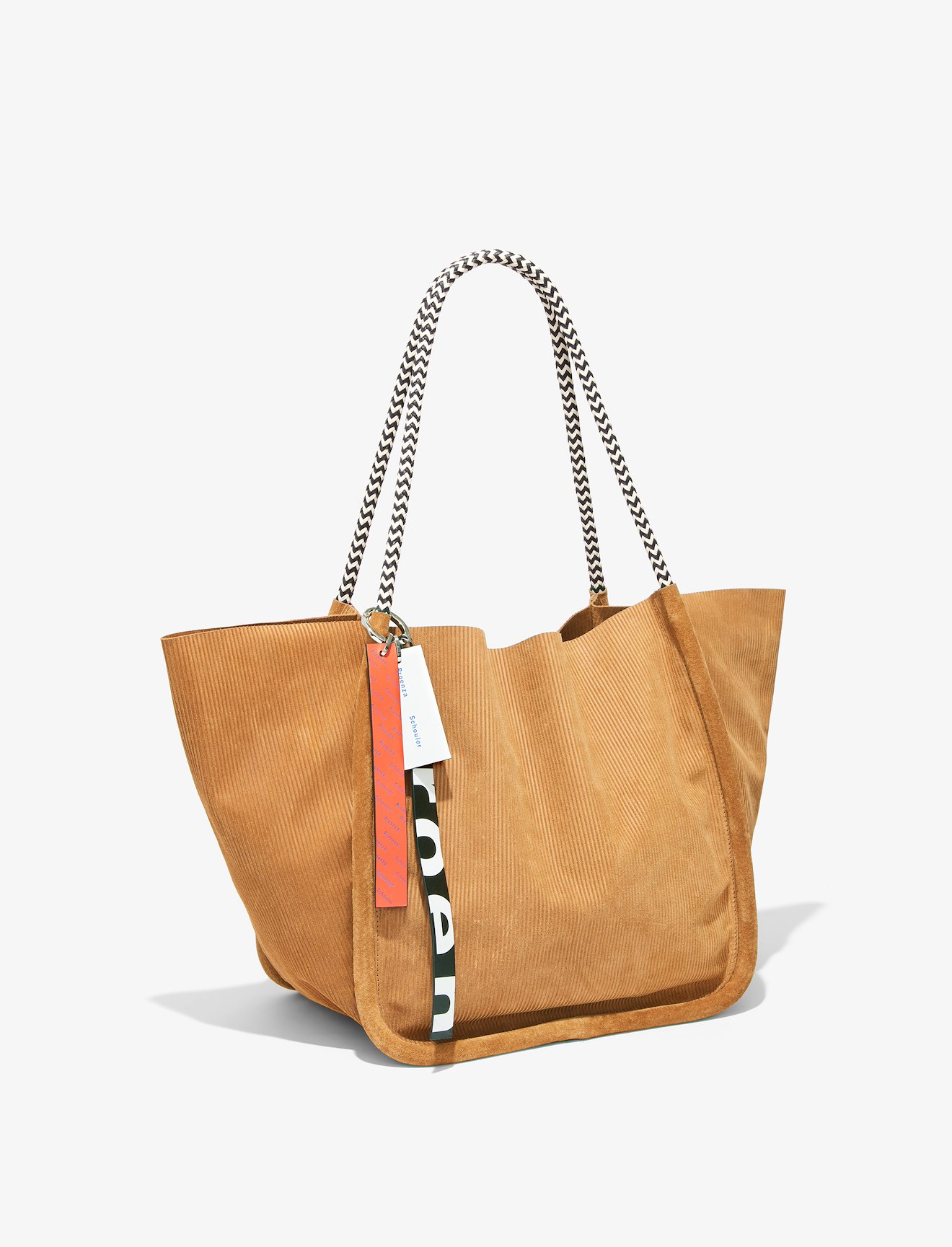 Corduroy Suede XL Tote #1