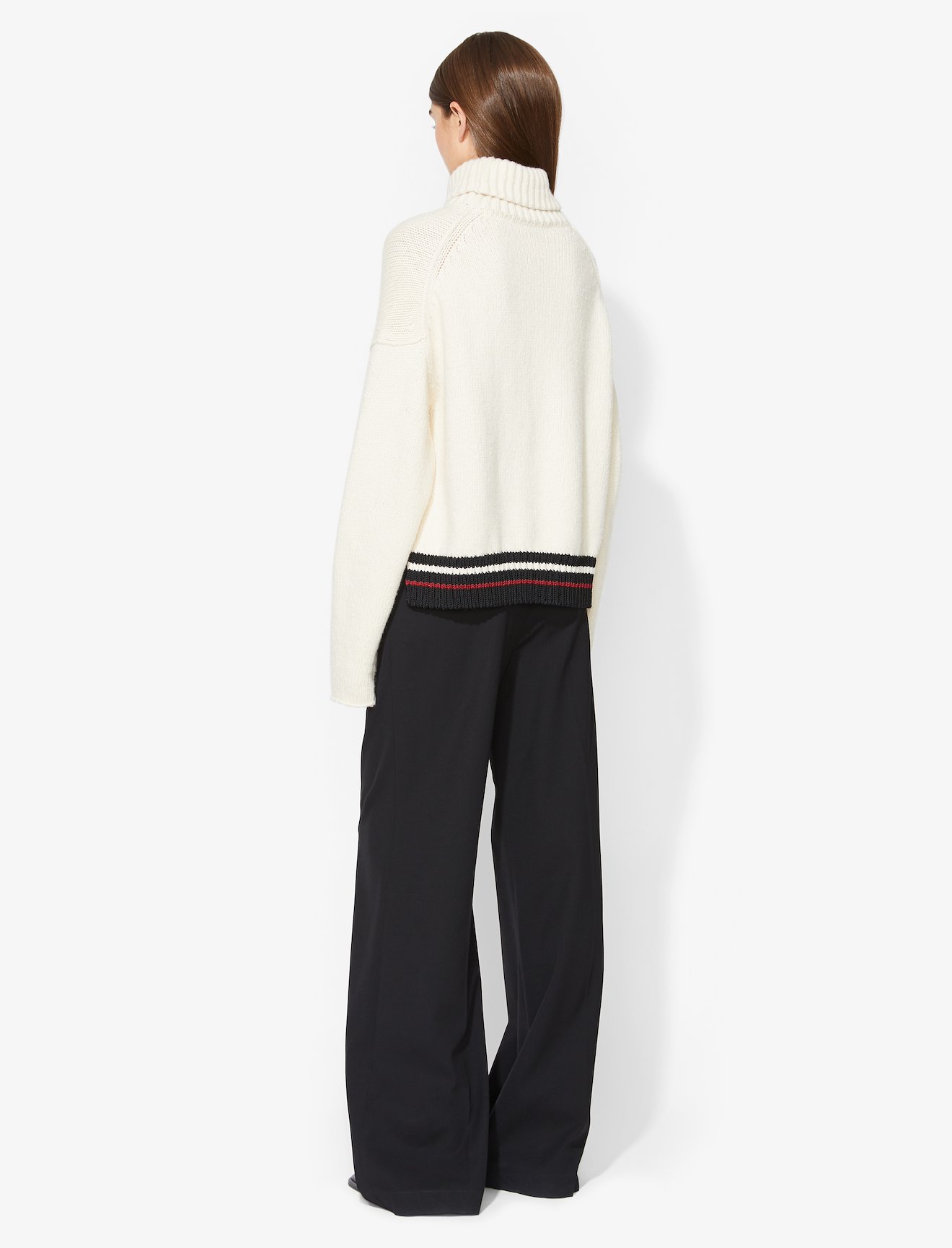Cotton Cashmere Turtleneck Sweater #3