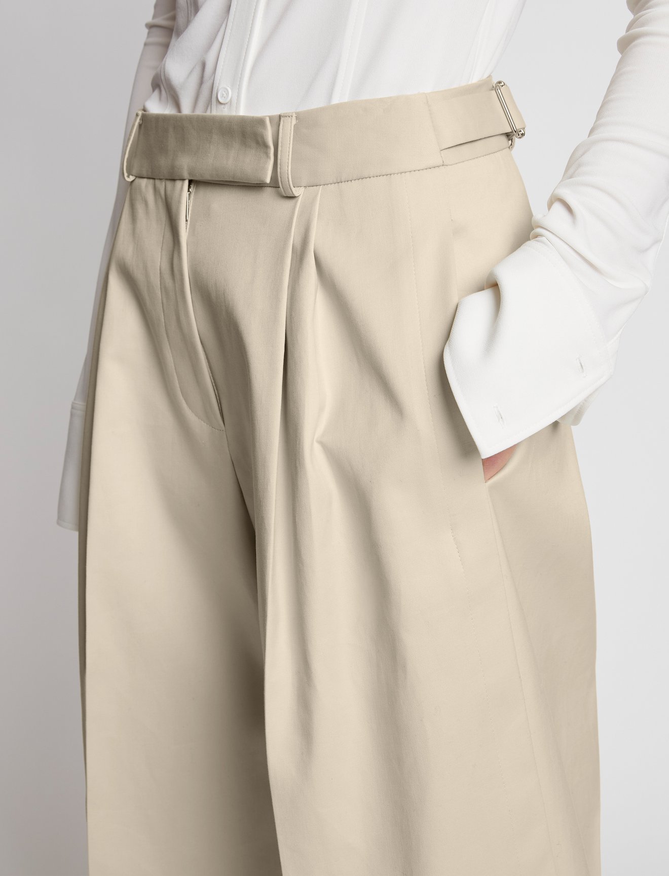 Cotton Gabardine Pants #3