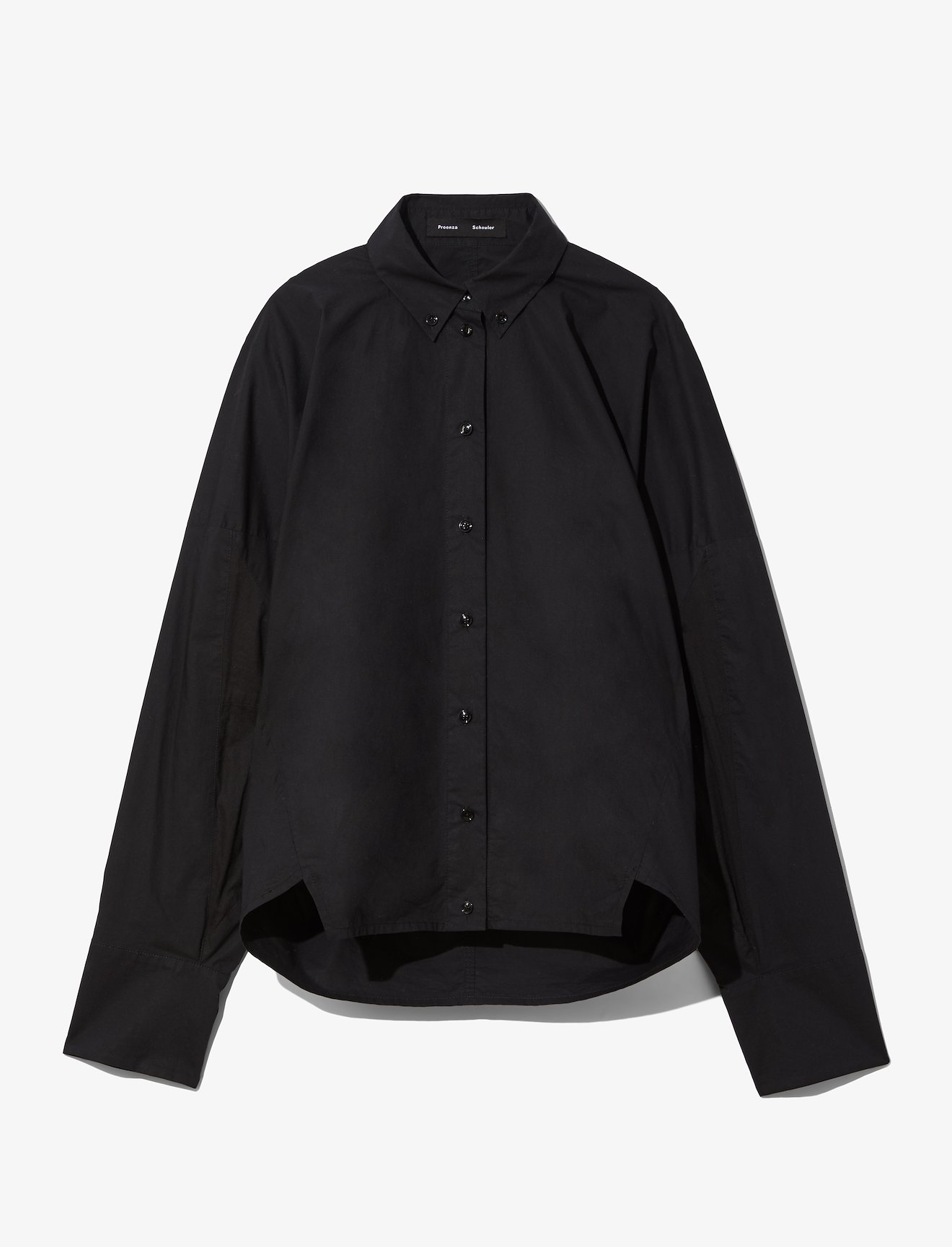 Cotton Poplin Cocoon Shirt #4