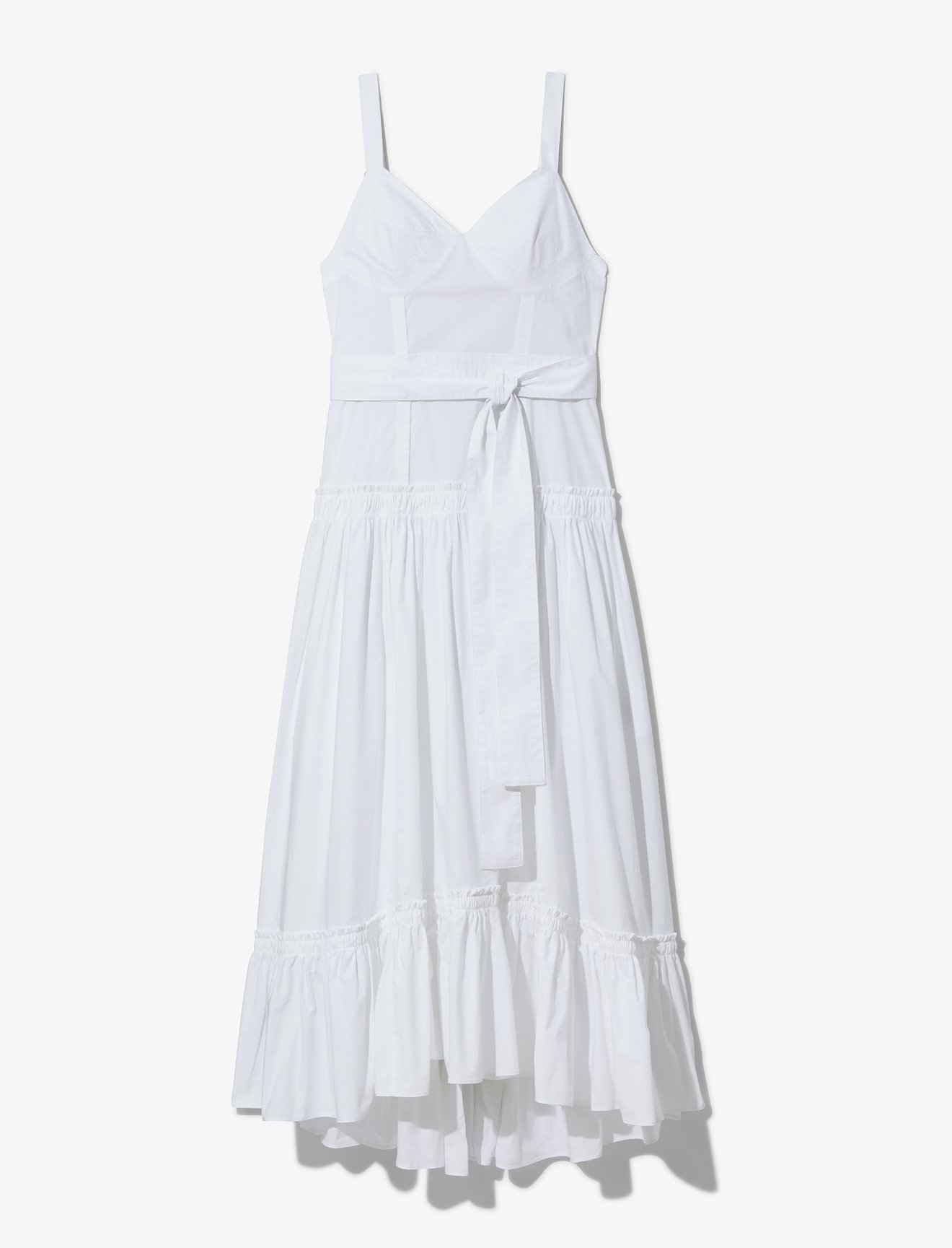 Cotton Poplin Tiered Dress #4