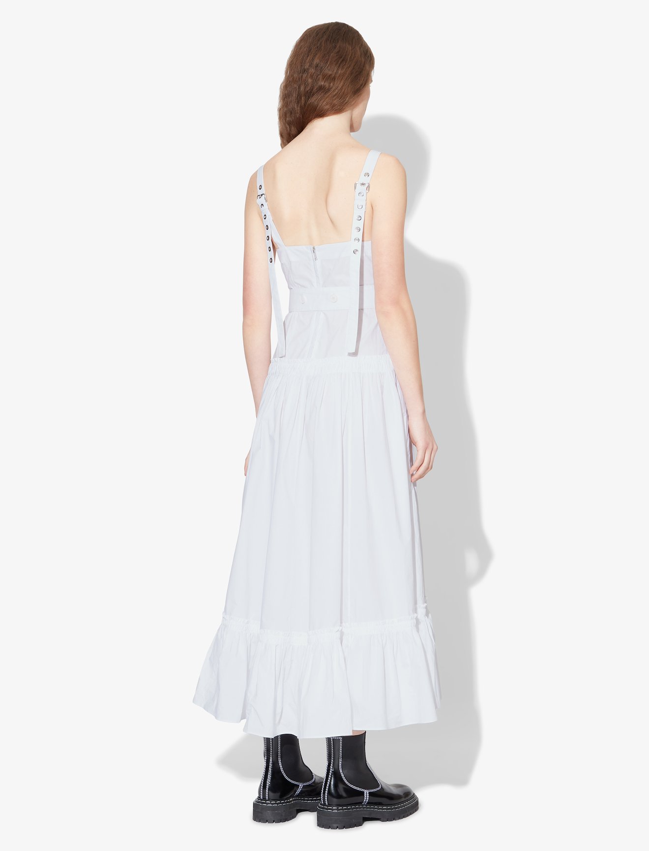 Cotton Poplin Tiered Dress #2