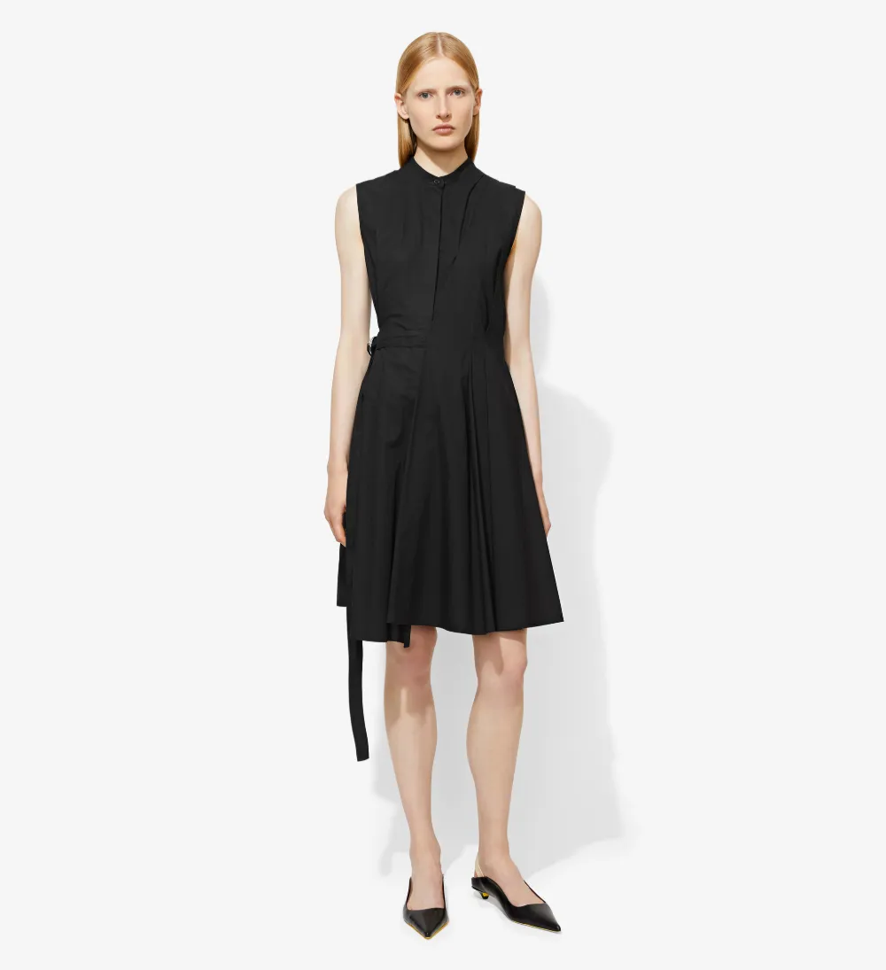 Cotton Wrap Dress