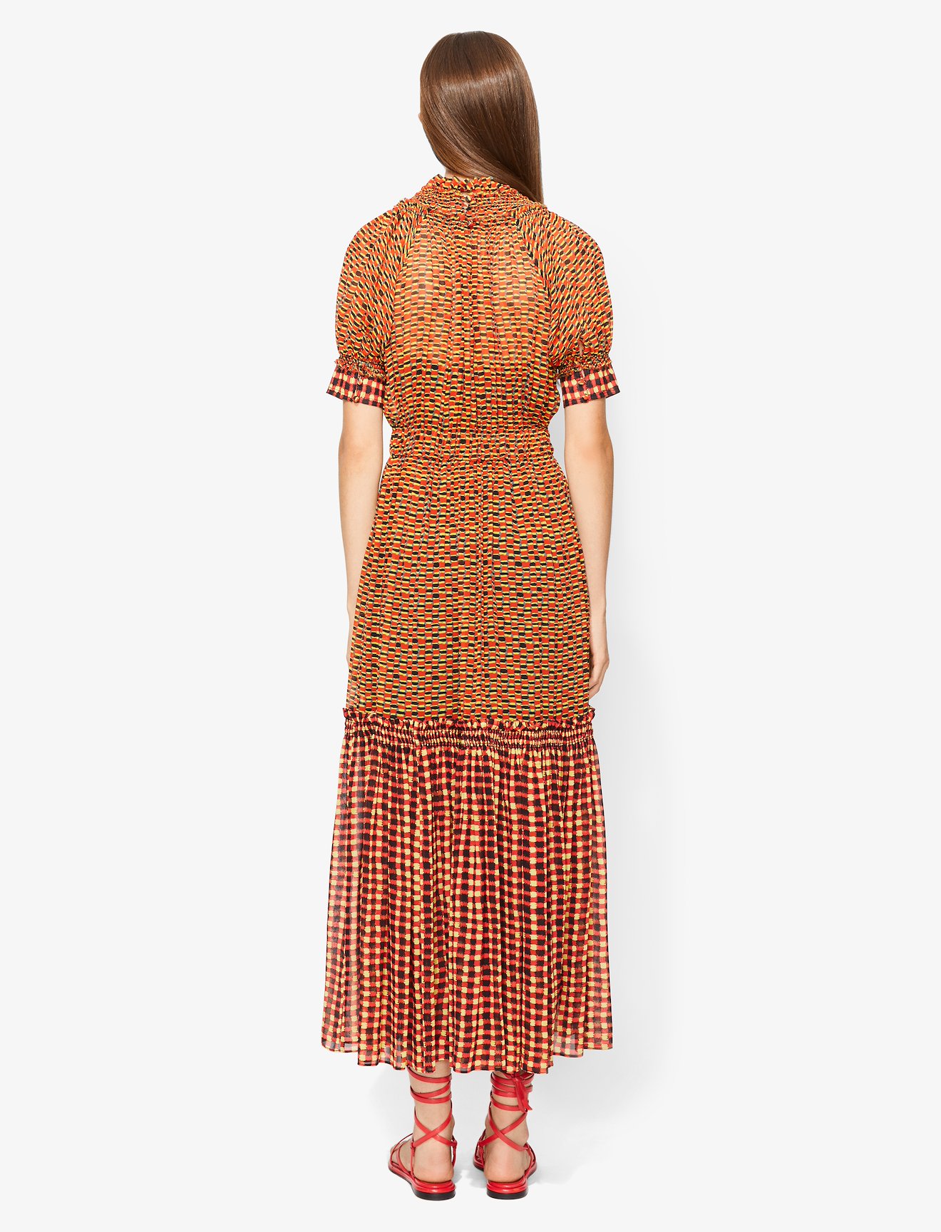 Crepe Chiffon Tiered Dress #2