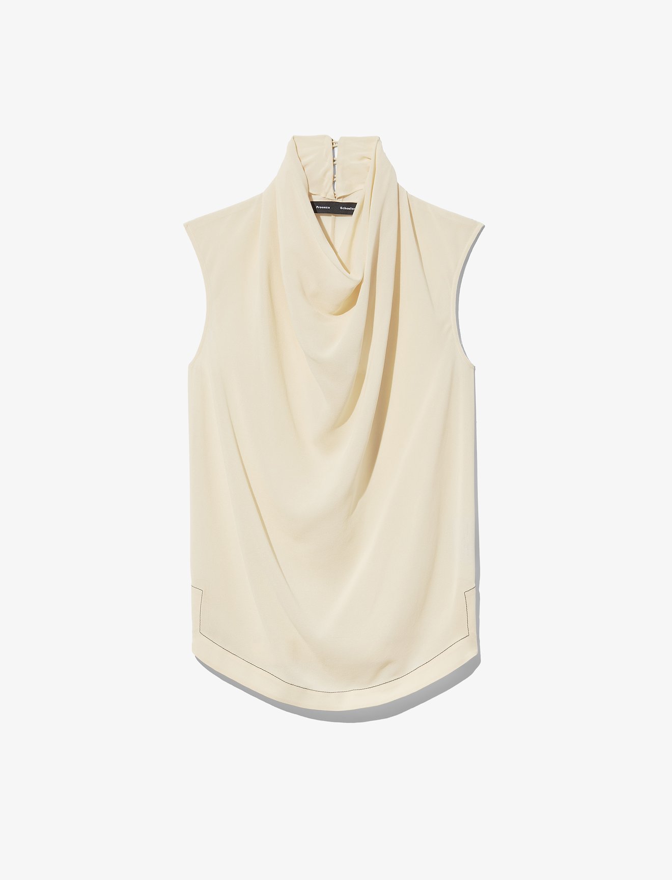 Crepe Georgette Cowl Neck Top #4