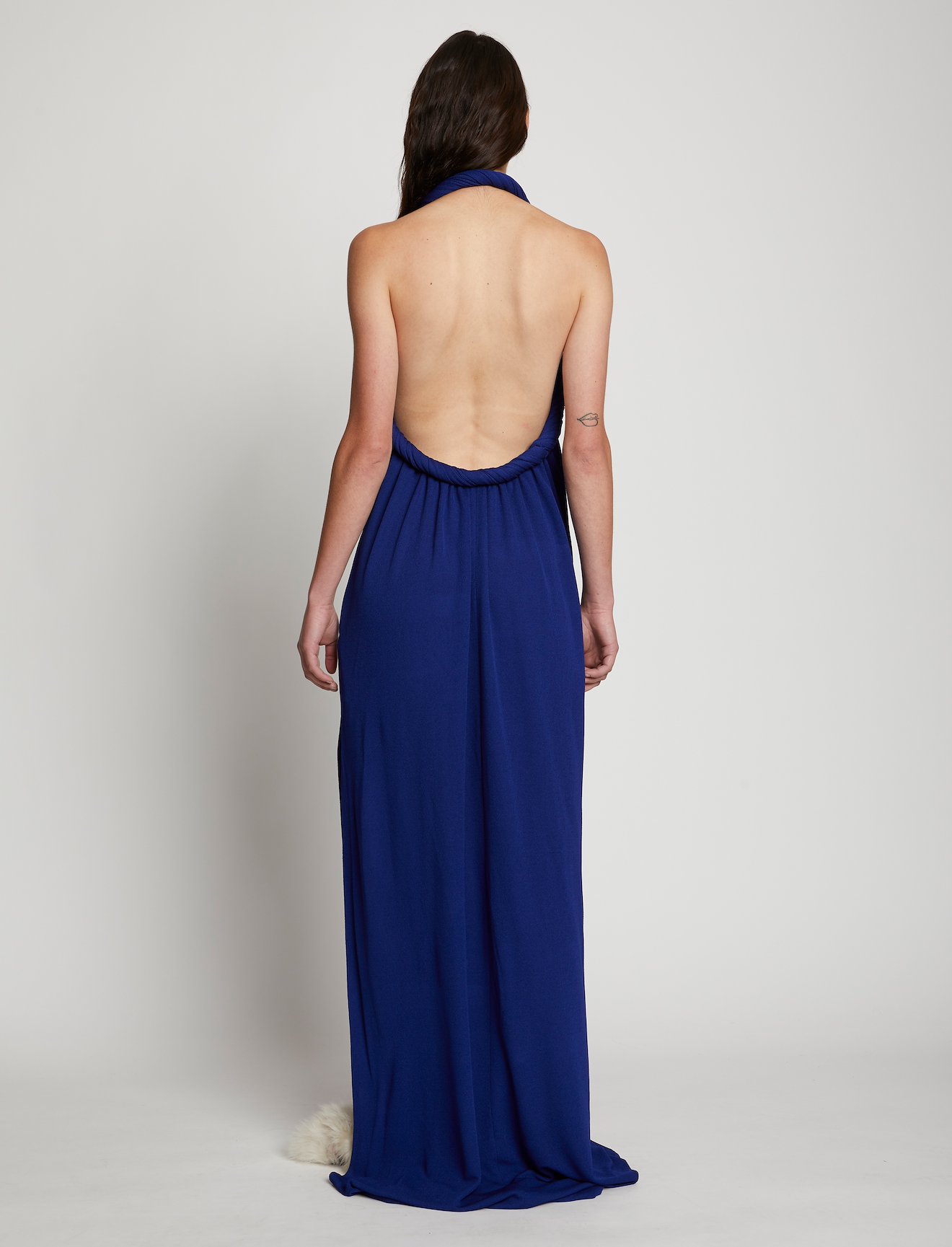 Crepe Jersey Twist Front Dress #2