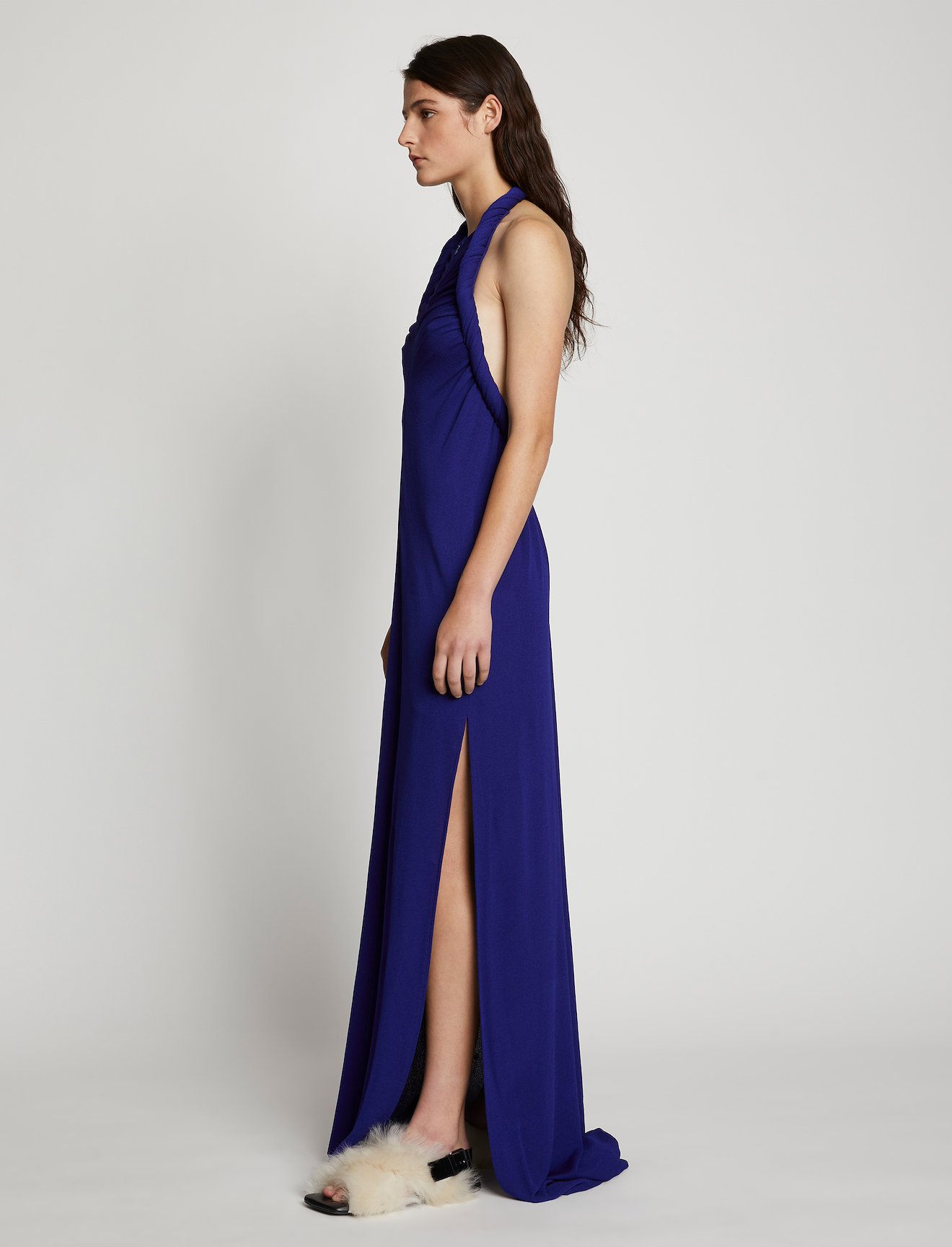Crepe Jersey Twist Front Dress #1