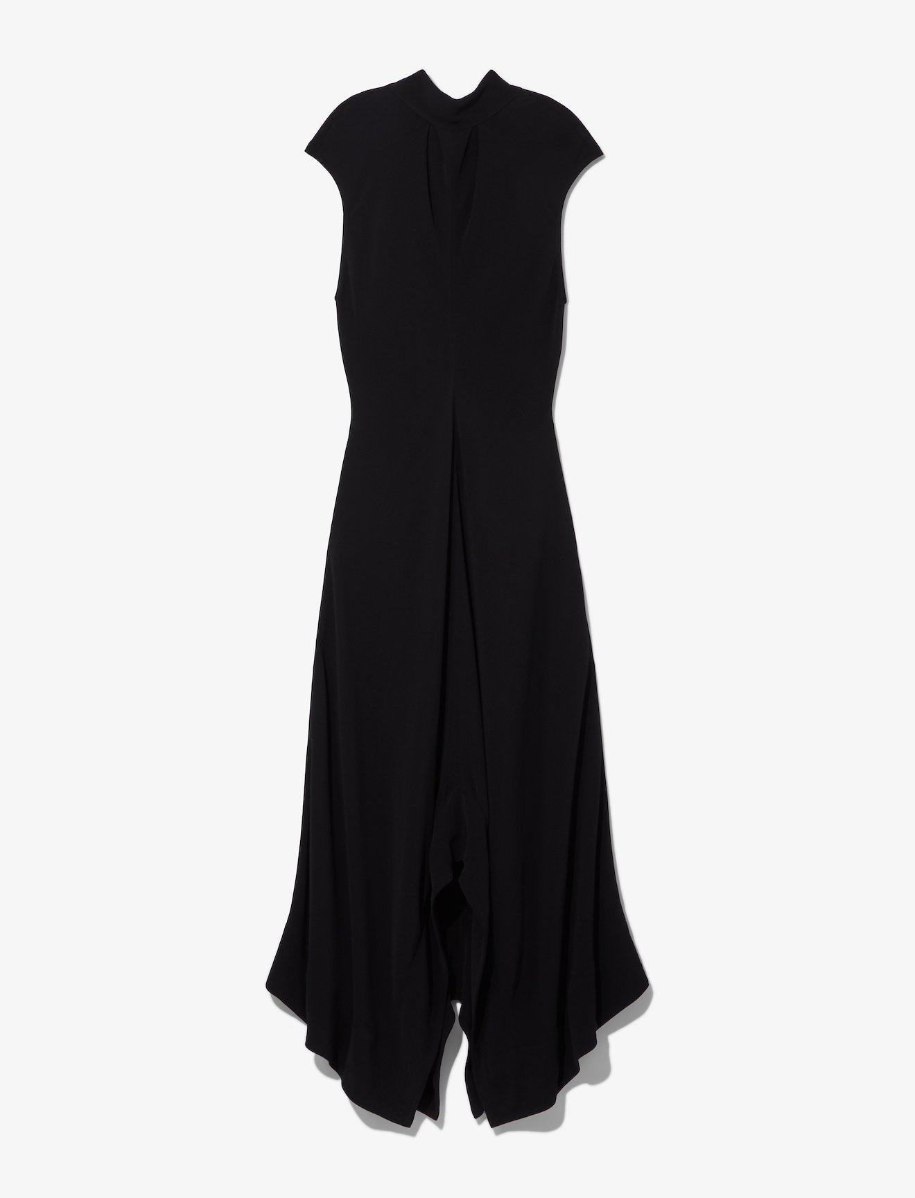 Crepe Mock Neck Dress #4