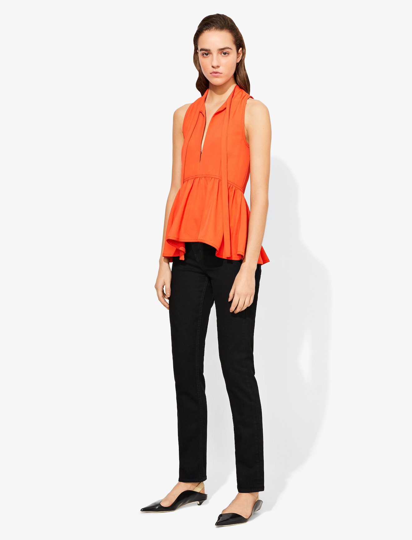 Crêpe Sleeveless Top #2