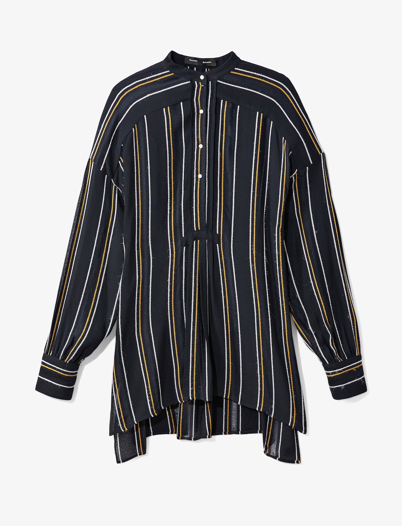 Crepe Striped Shirt #5