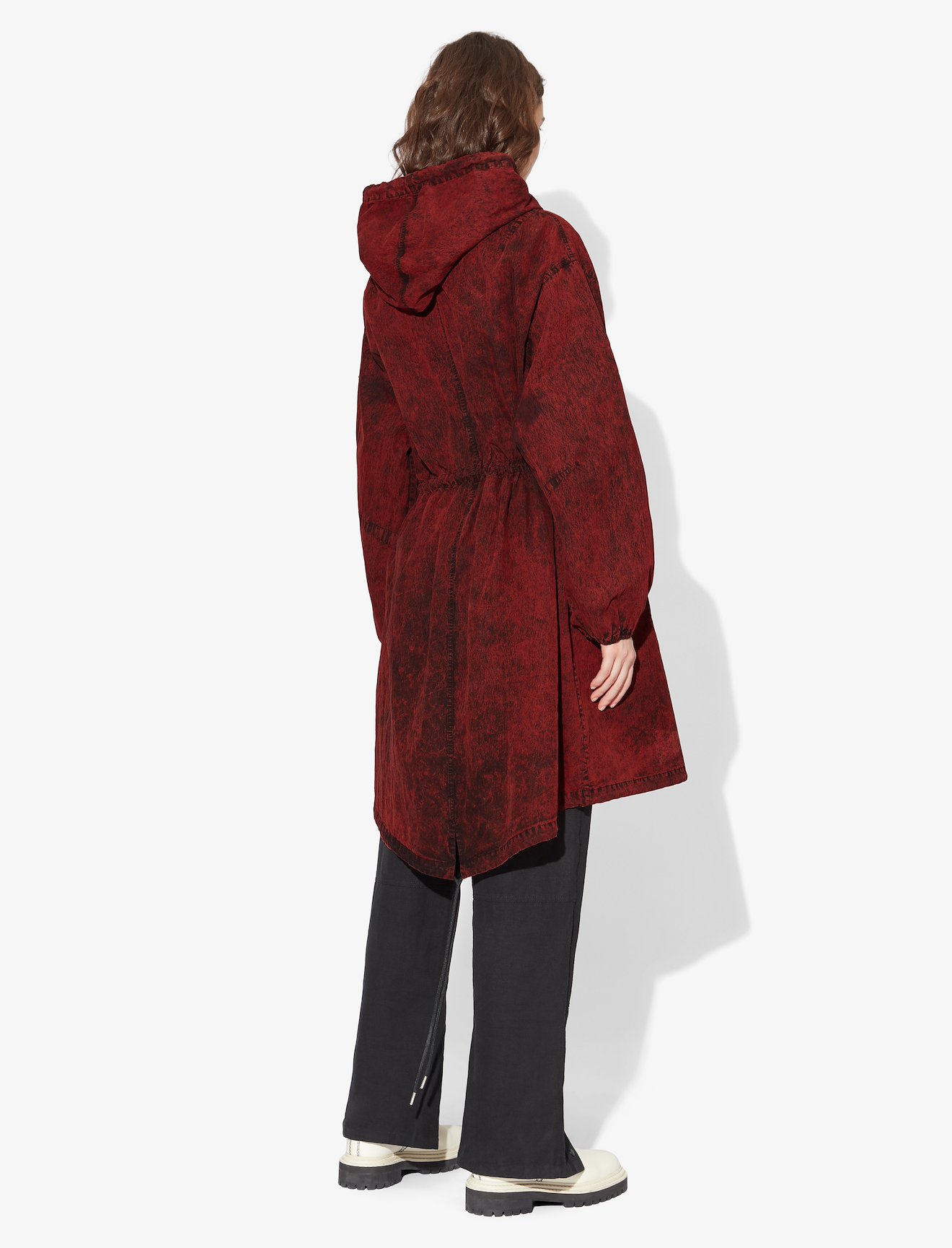 Crinkled Cotton Coat #2