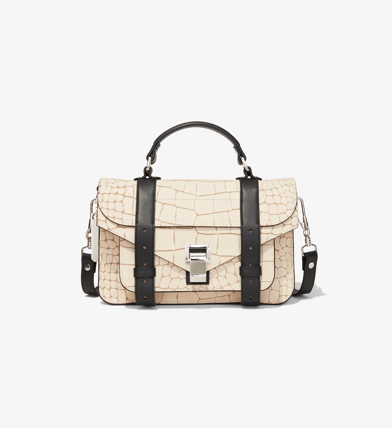 Croc Embossed PS1 Tiny Bag