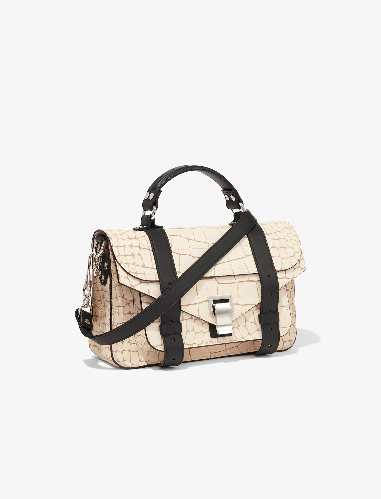 Croc Embossed PS1 Tiny Bag #1