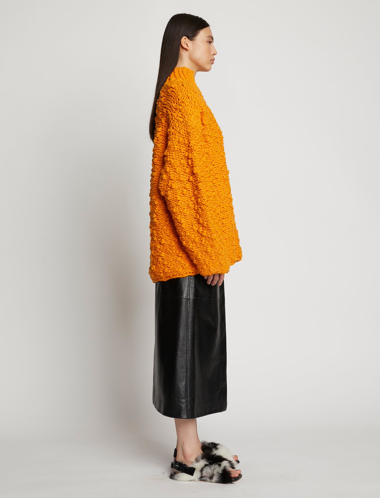 Crochet Knit Oversized Sweater #1