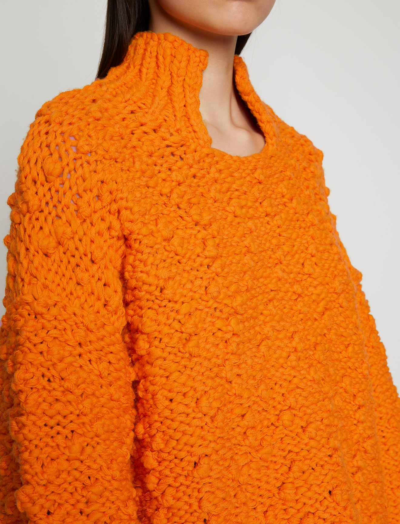 Crochet Knit Oversized Sweater #4