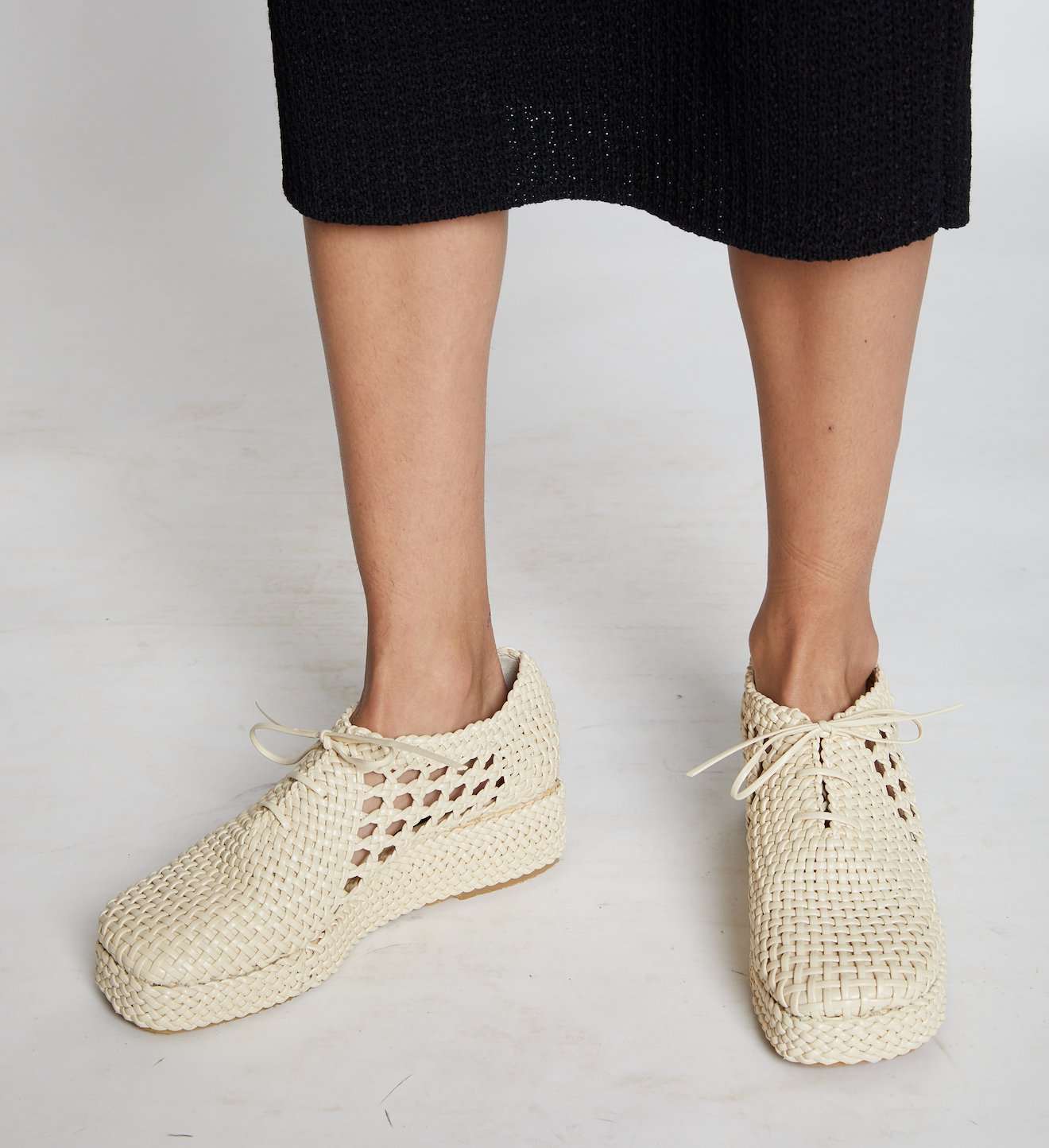 Crochet Lace Up Espadrilles