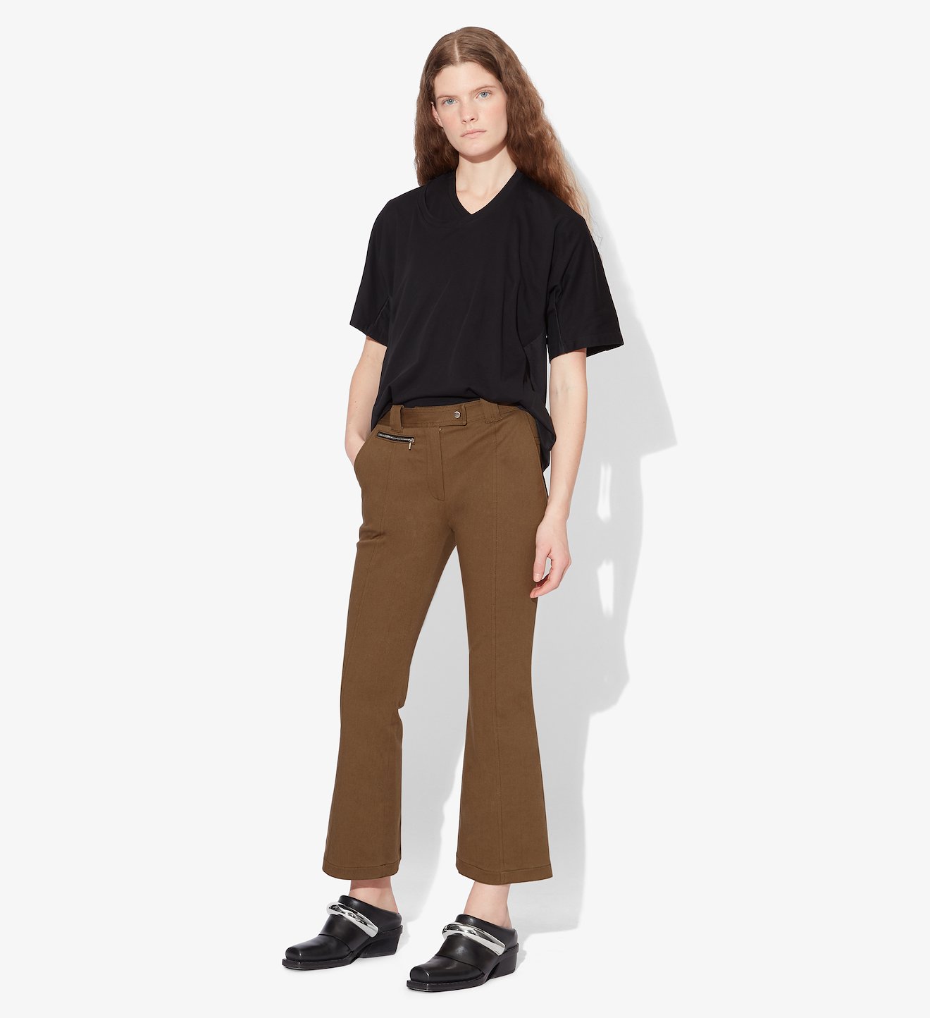 Crop Flare Pants