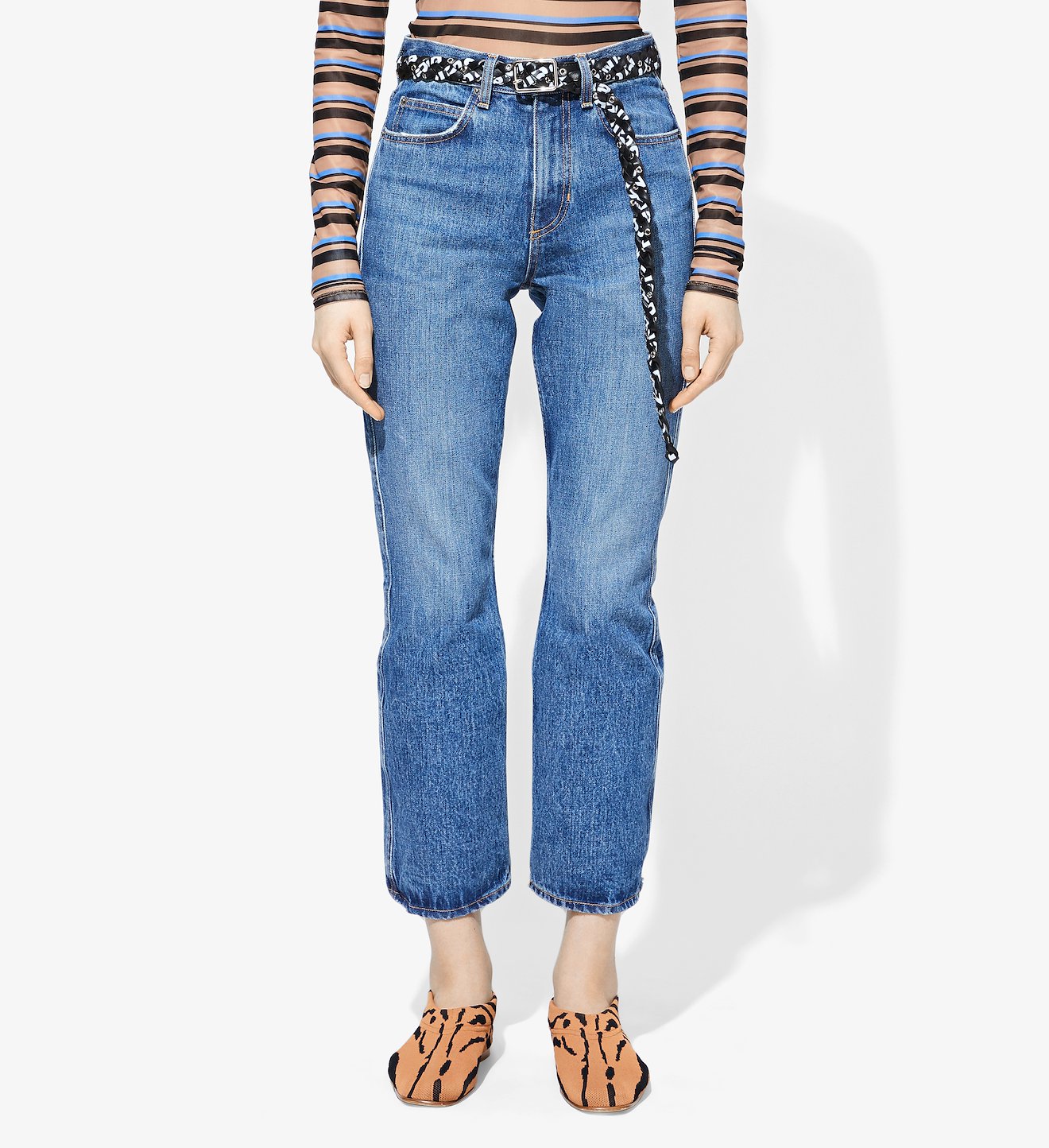 Cropped Flare Jeans