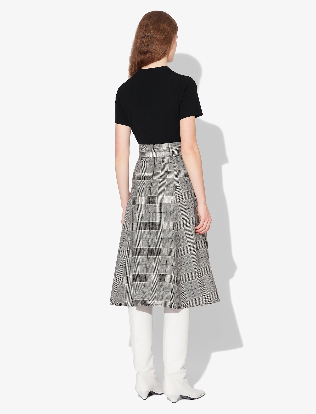 Cropped Merino Short Sleeve Crewneck #2