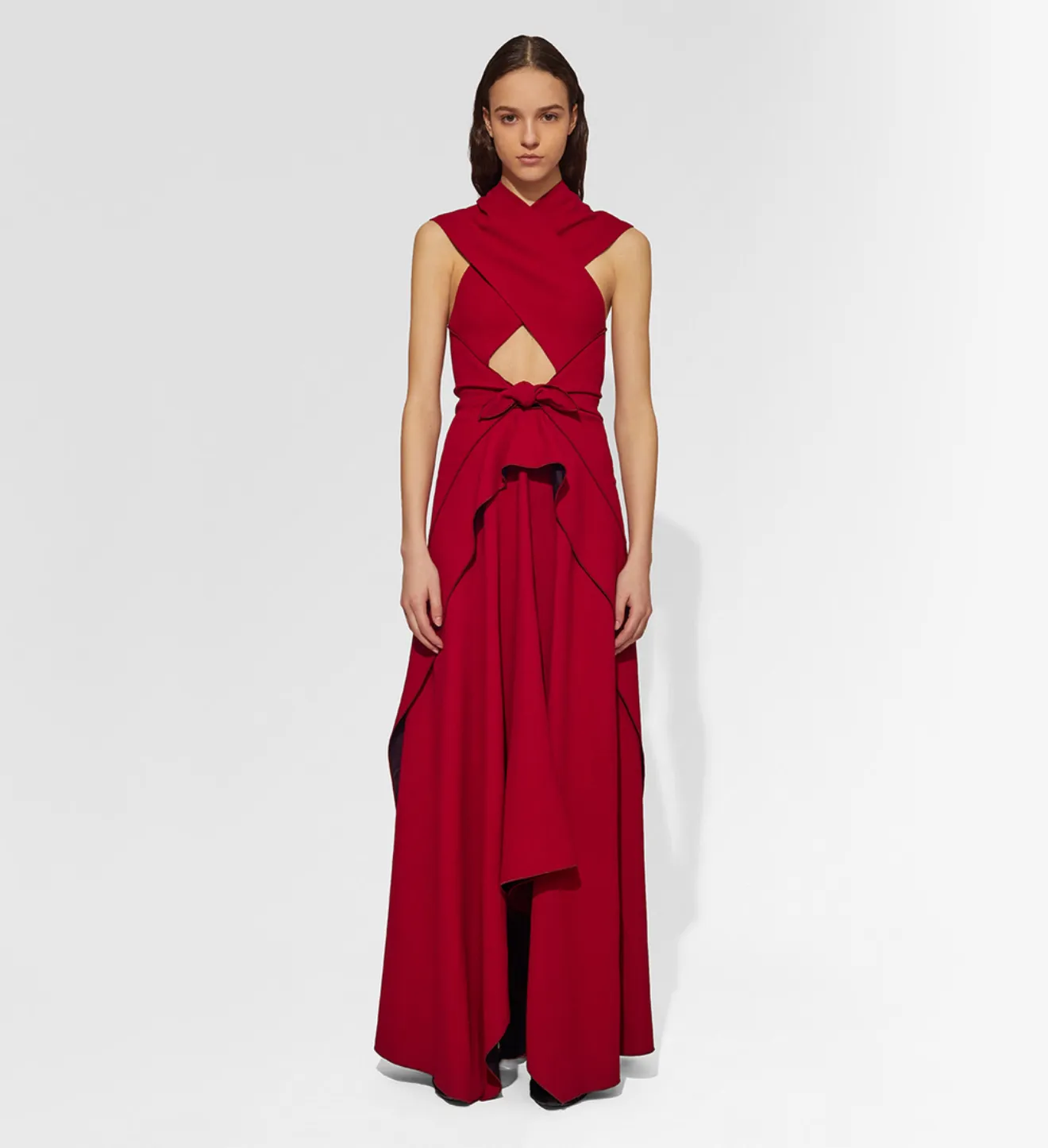 proenza schouler red dress