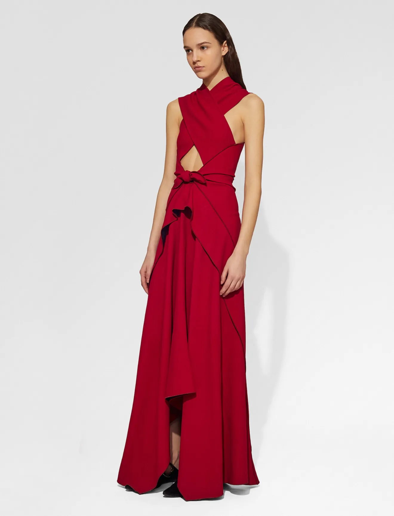proenza schouler red dress