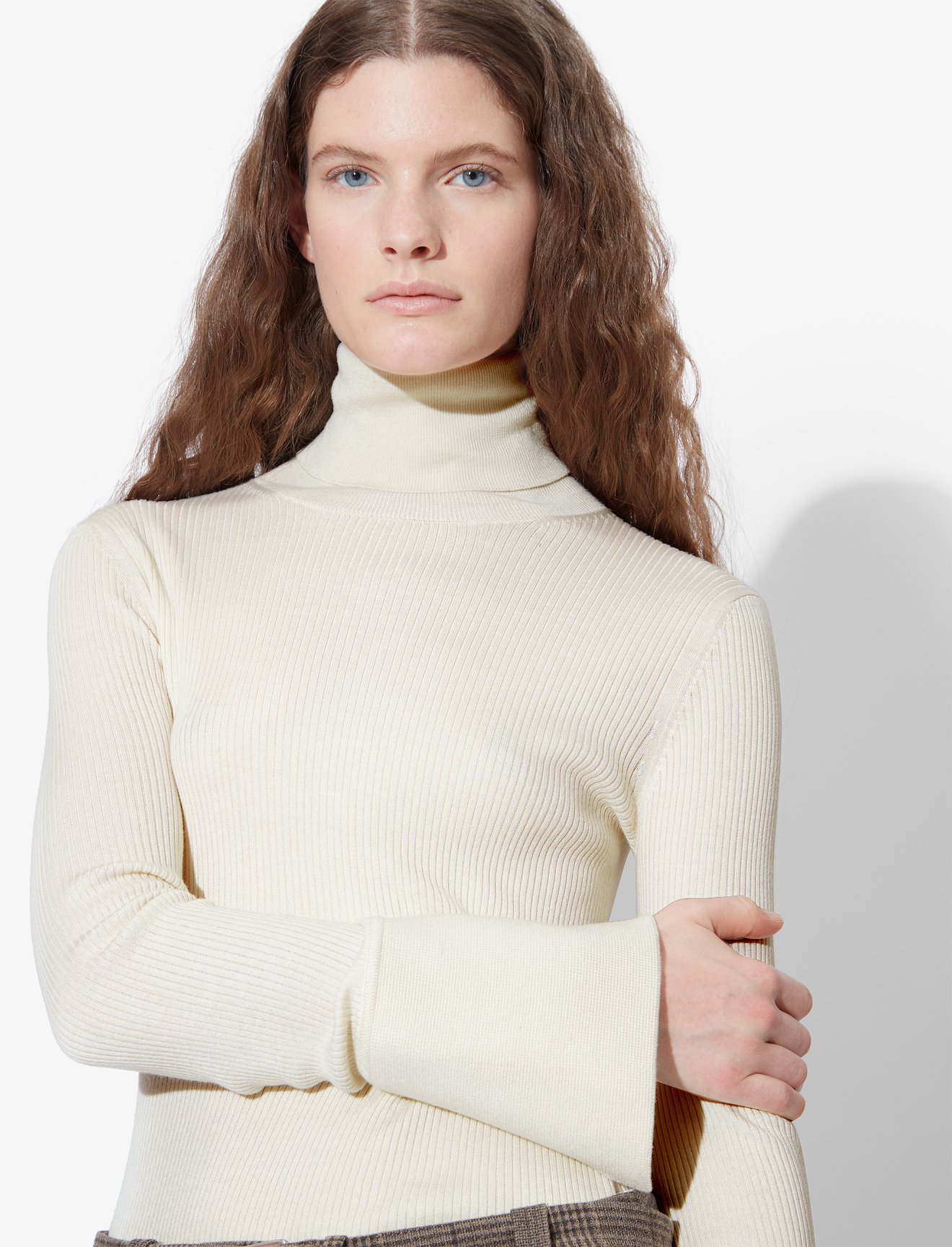 Cuffed Rib Turtleneck #3