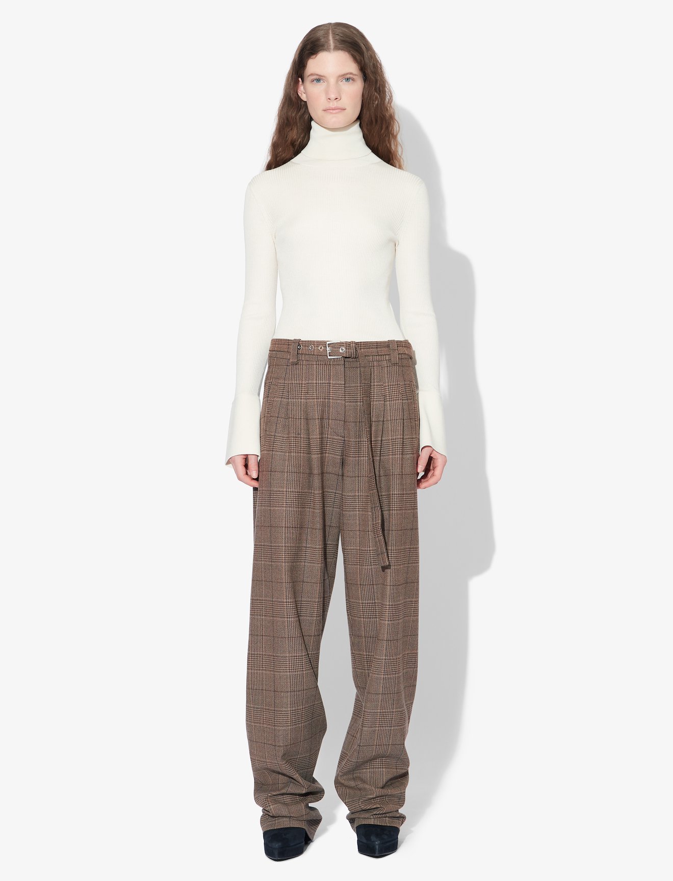 Cuffed Rib Turtleneck #1