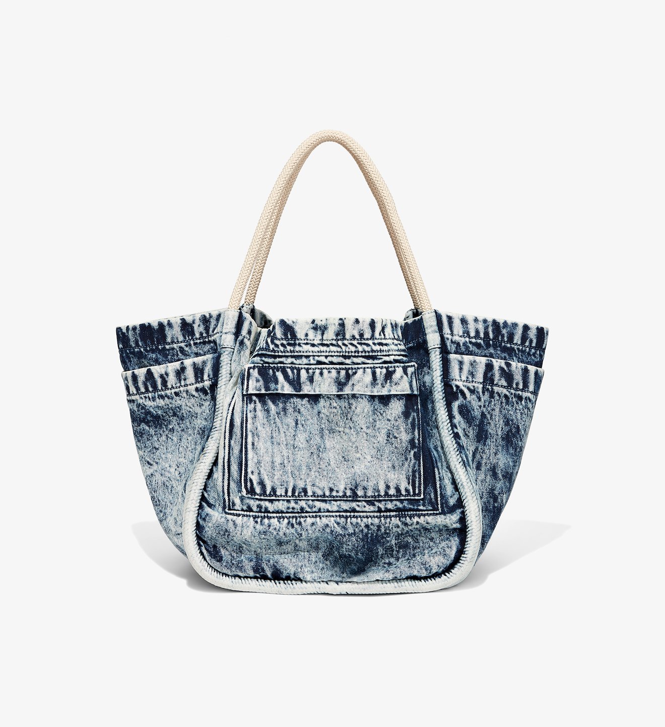 Dark Acid Denim L Tote