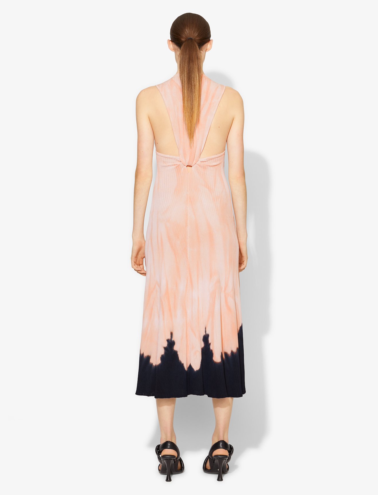 Dipped Tie Dye Knit Dress #2