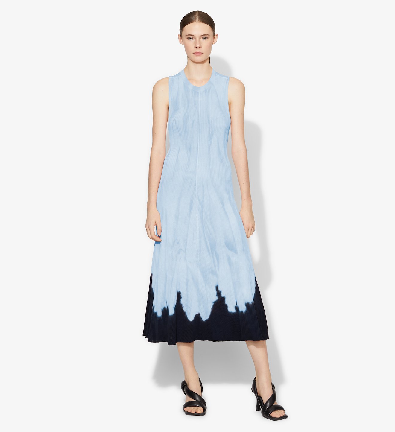 Dipped Tie Dye Knit Dress