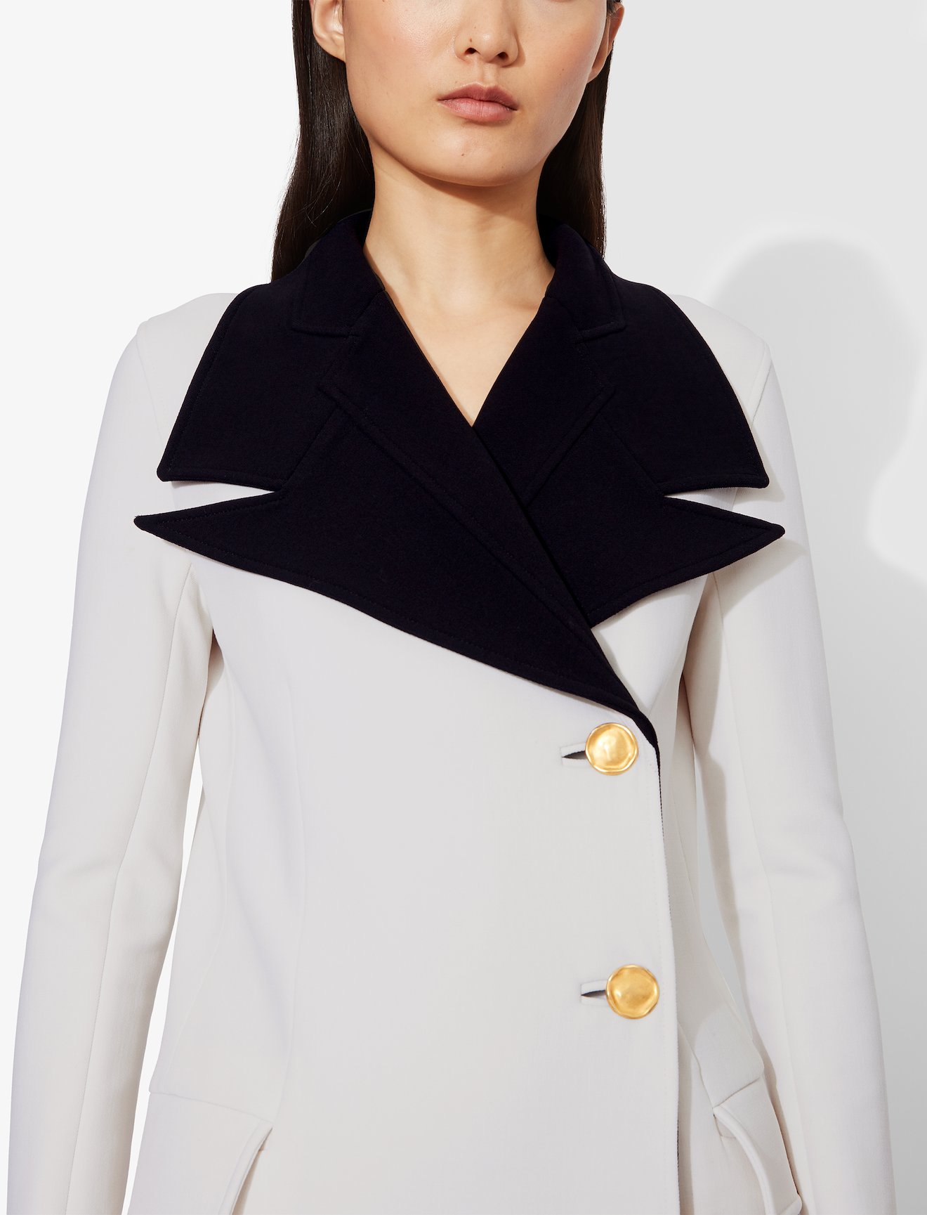 Double Lapel Coat #3