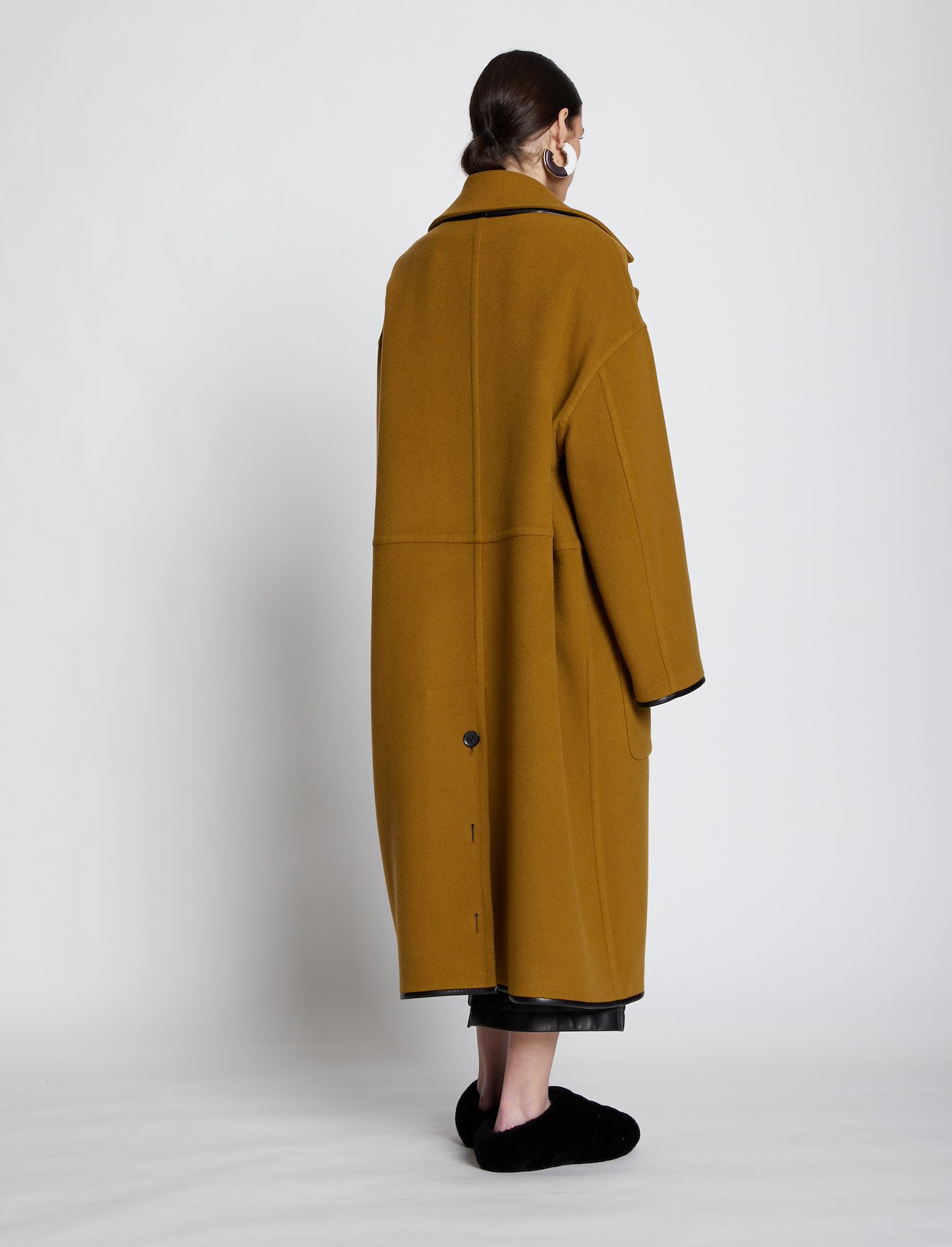 Doubleface Cashmere Convertible Coat #2
