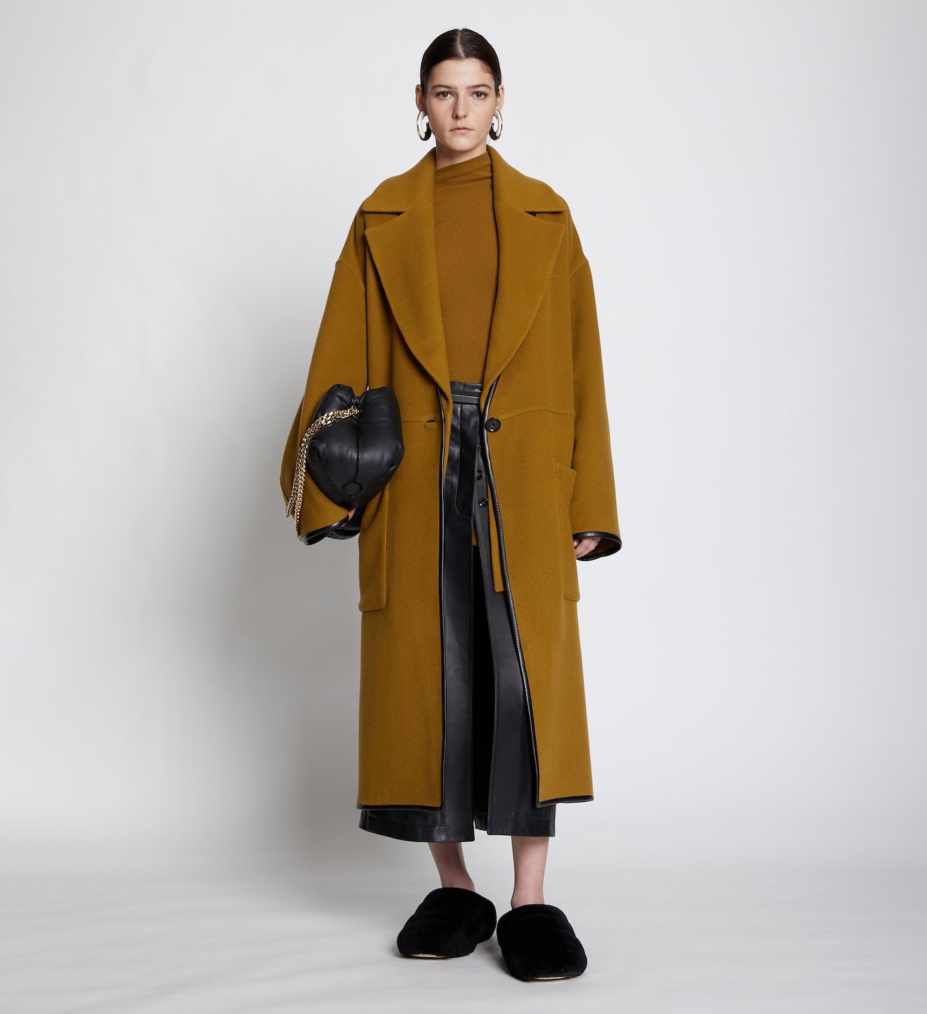 Doubleface Cashmere Convertible Coat