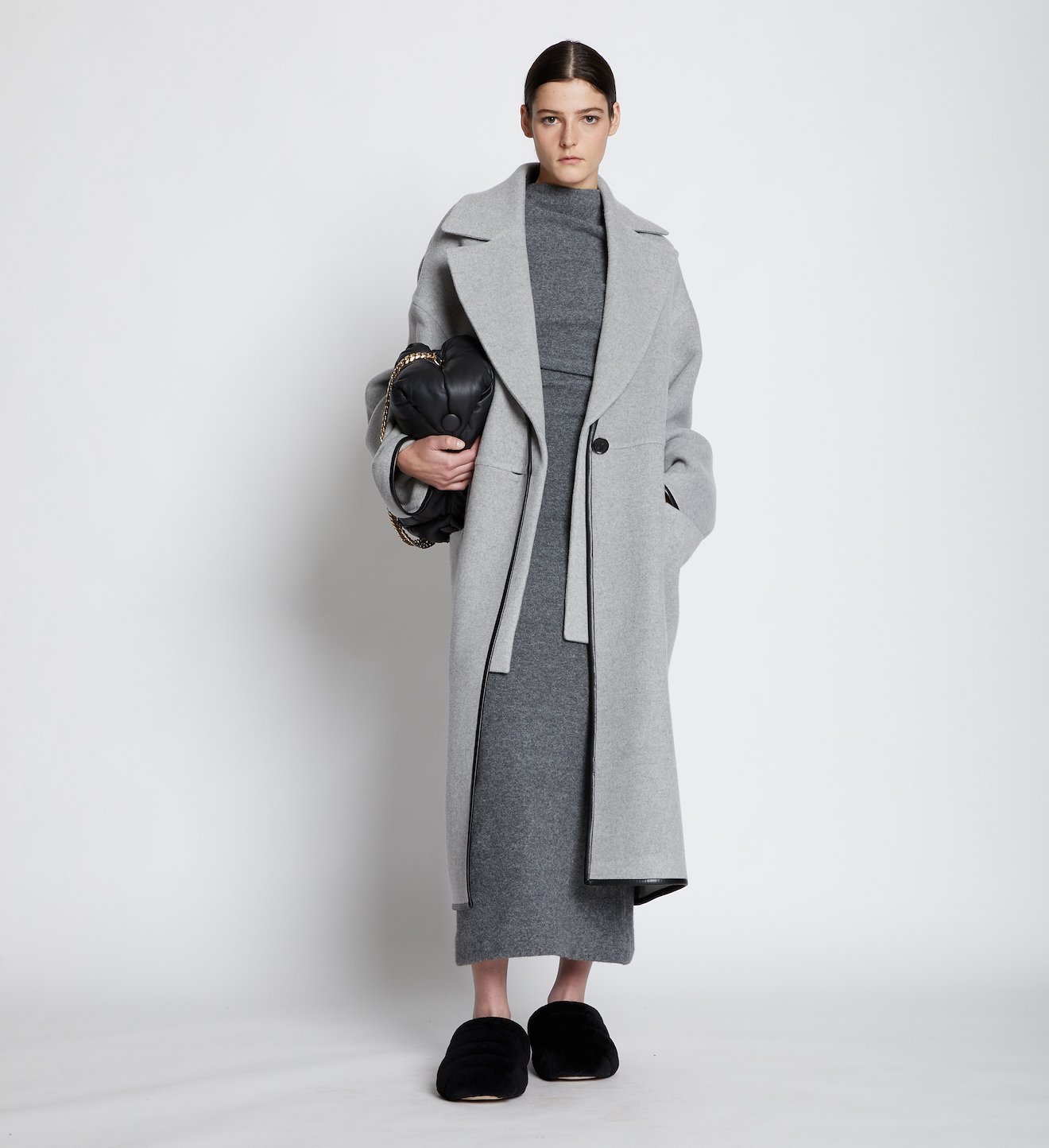 Doubleface Cashmere Convertible Coat