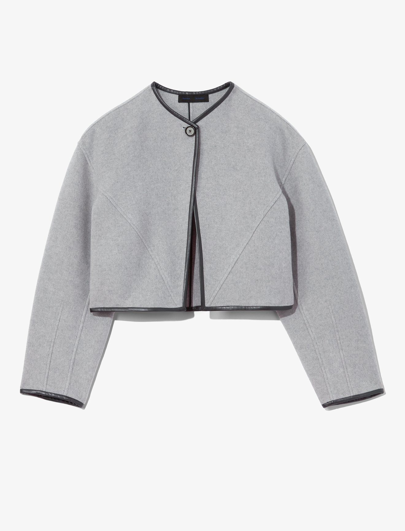 Doubleface Cashmere Cropped Jacket #4