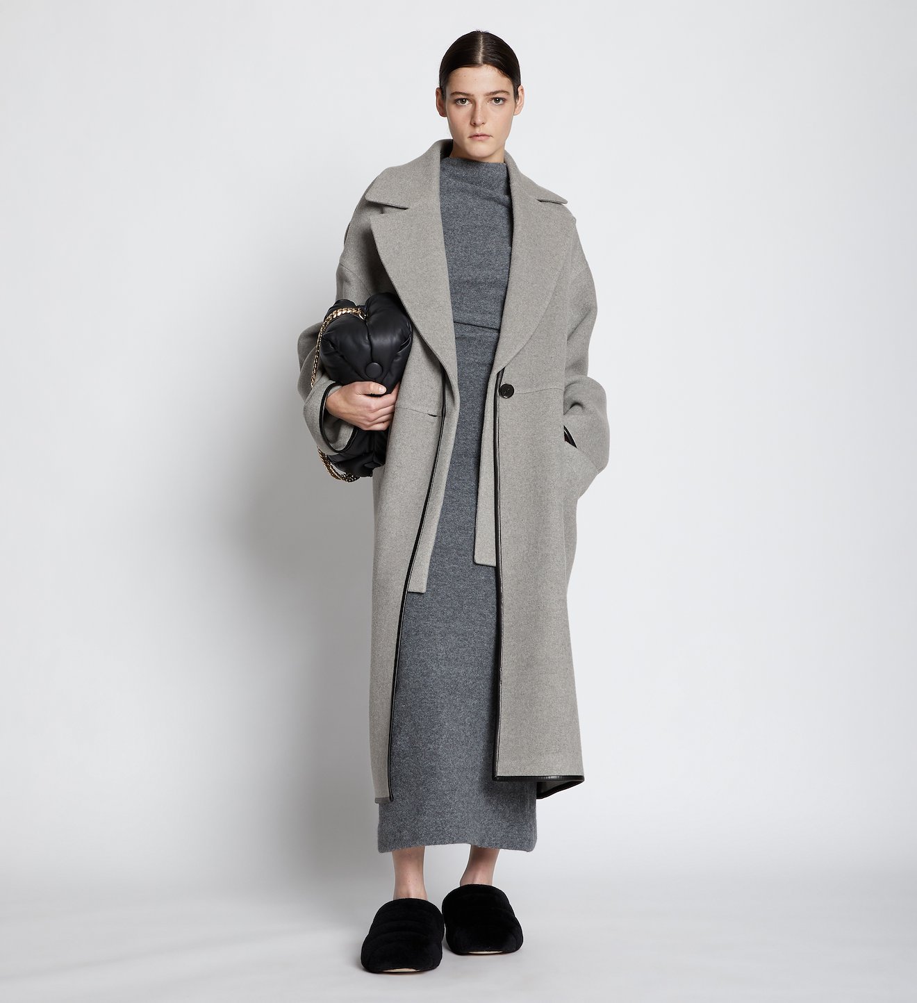 doubleface cashmere long coat