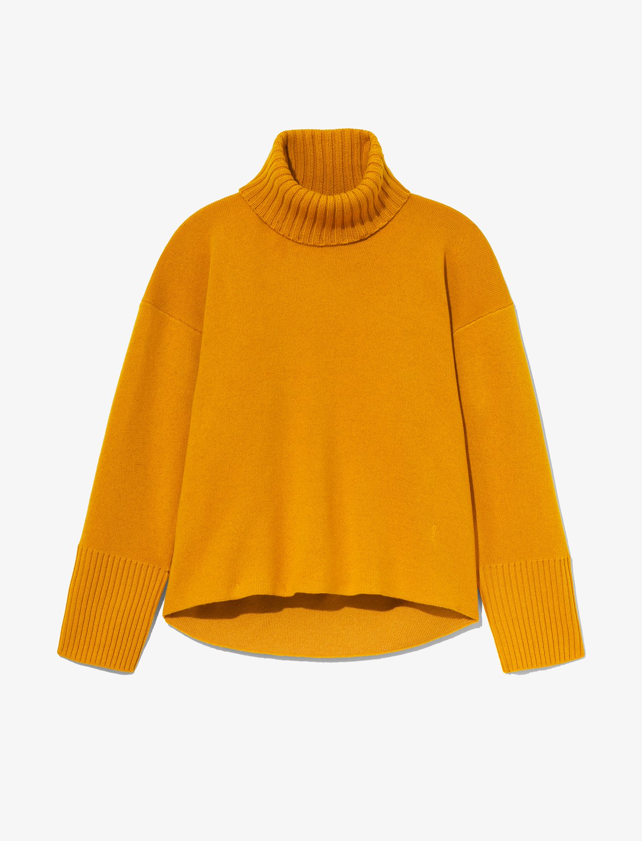 Doubleface Cashmere Oversized Turtleneck #5