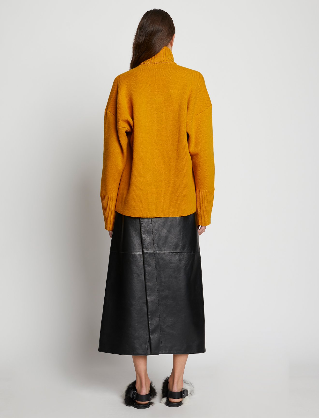 Doubleface Cashmere Oversized Turtleneck #3