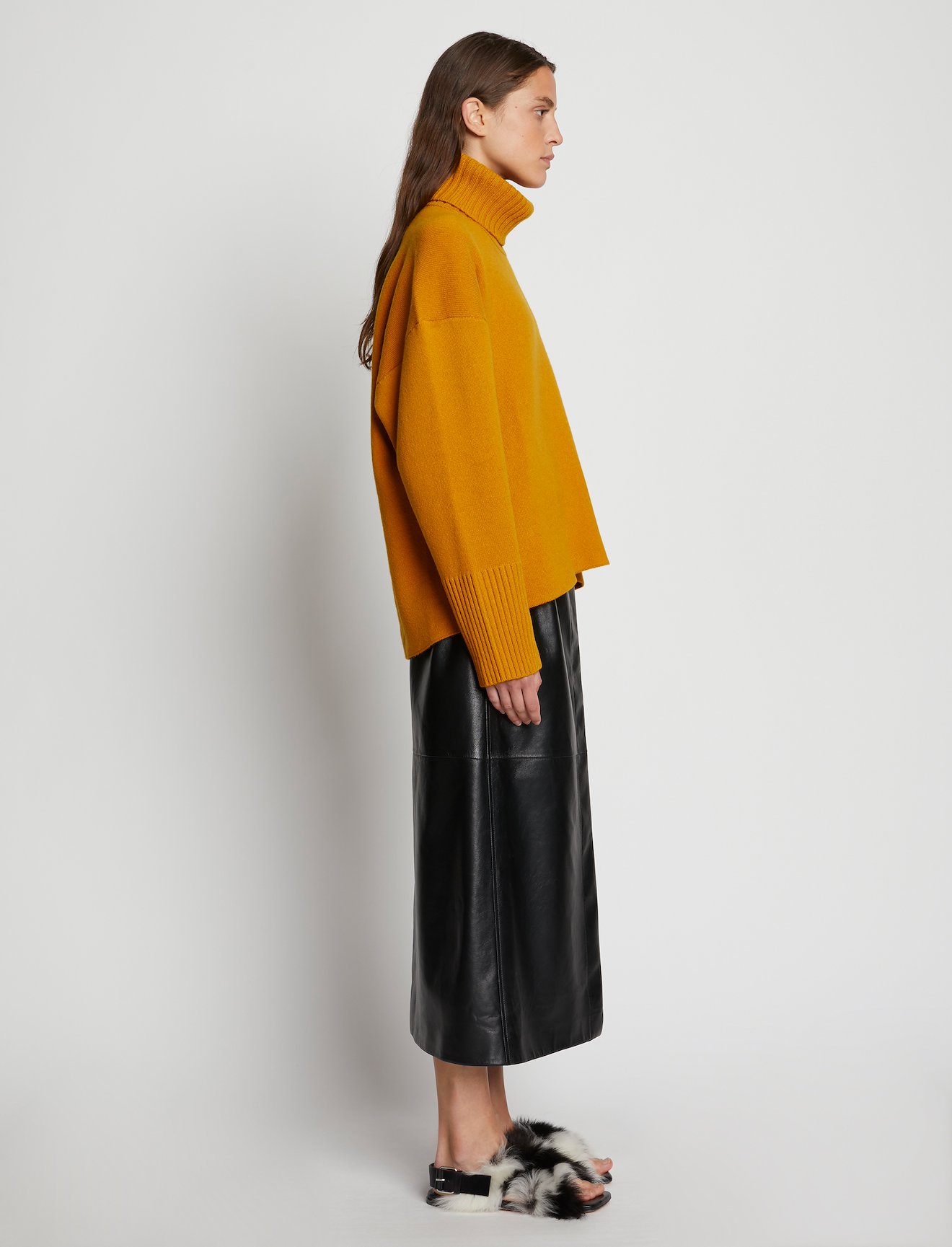 Doubleface Cashmere Oversized Turtleneck #2