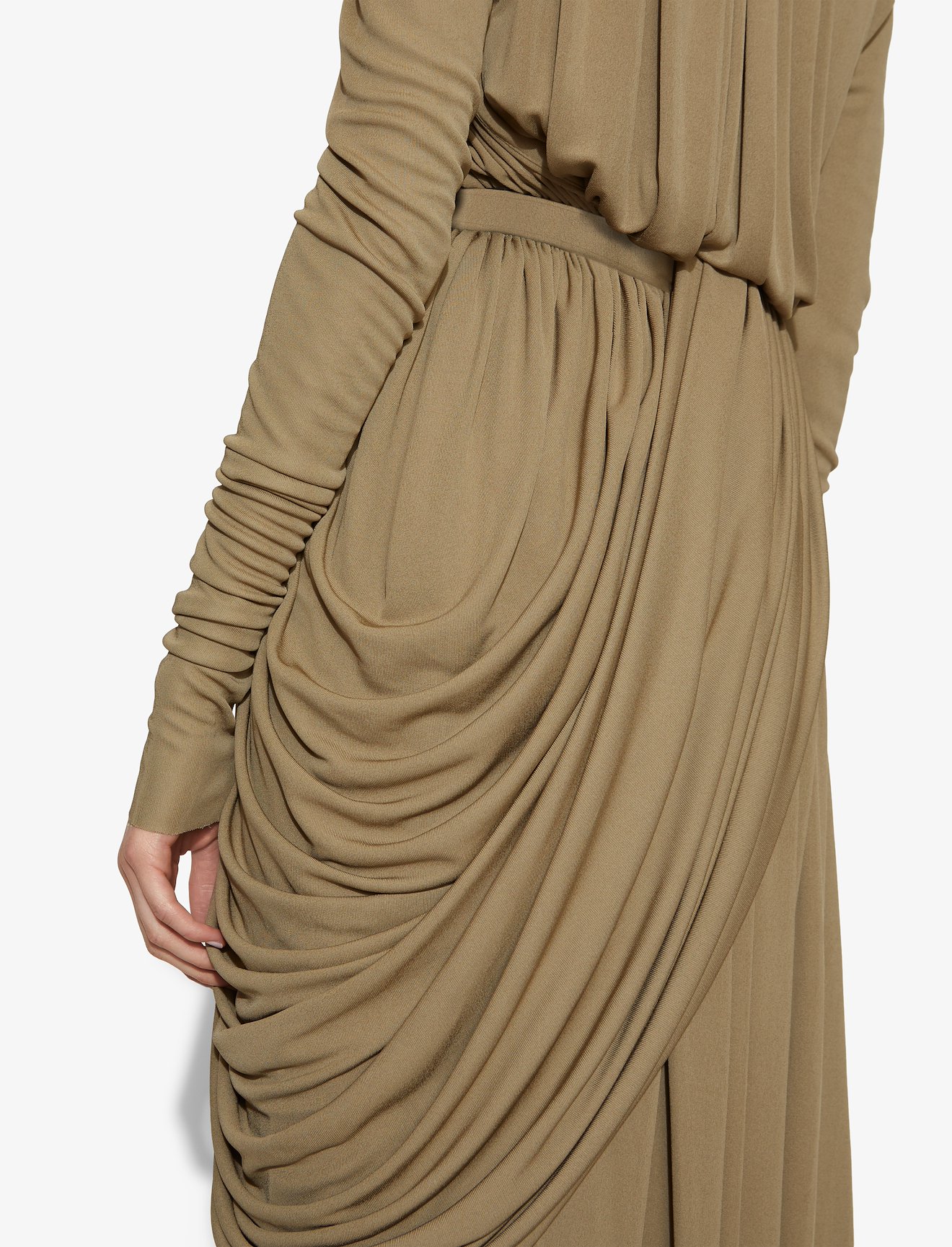 Draped Jersey Dress #3