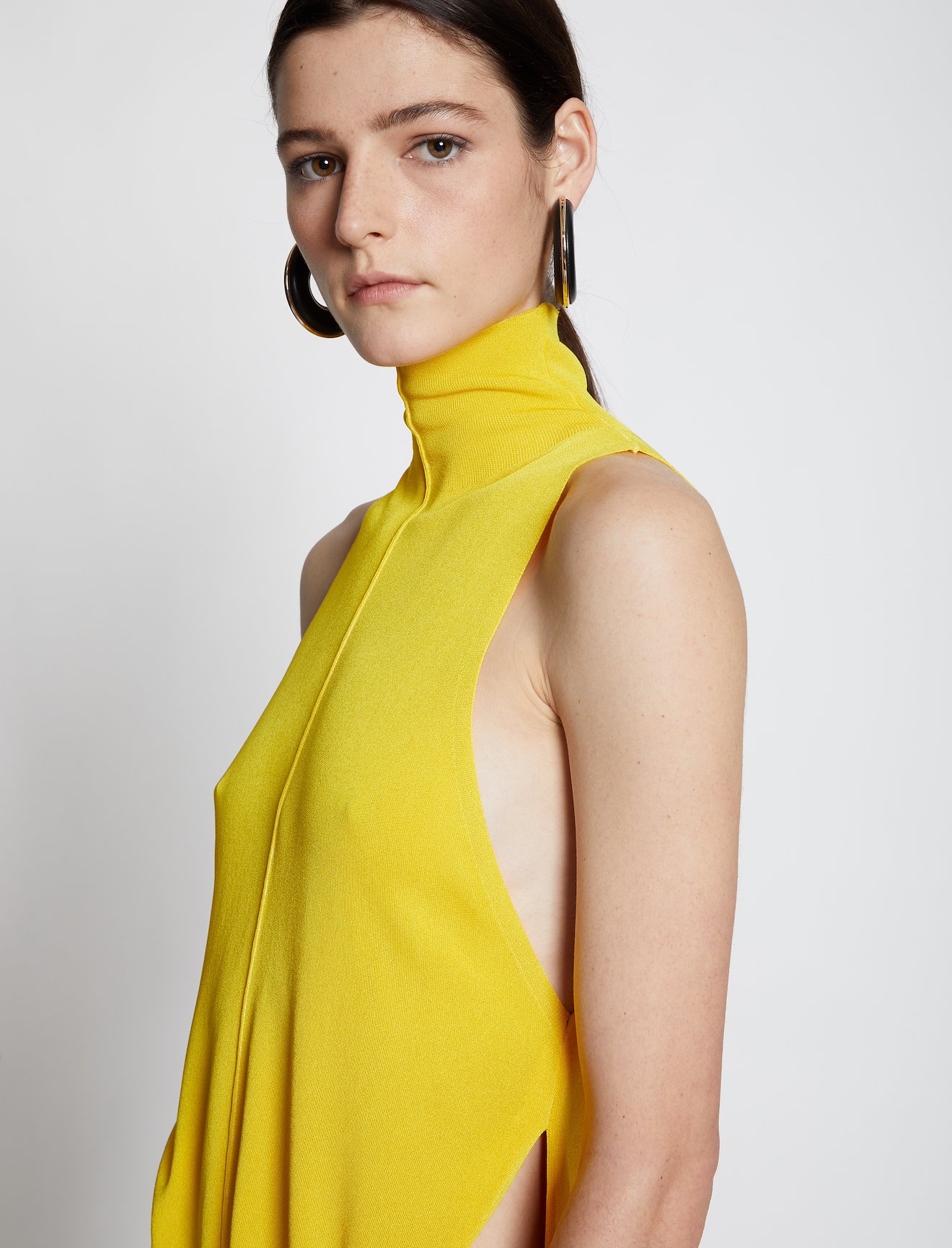 Draped Knit Cut Out Dress #3