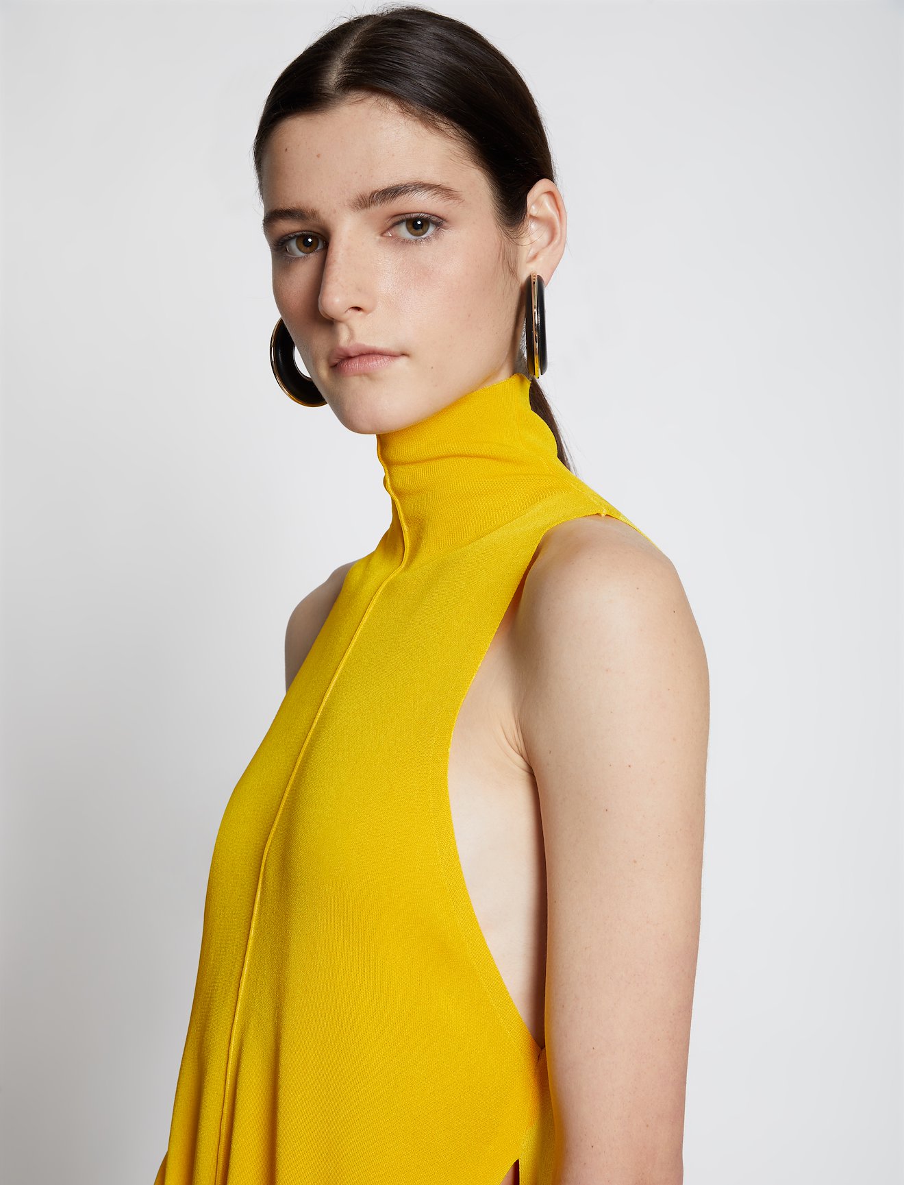 Draped Knit Cut Out Dress #3