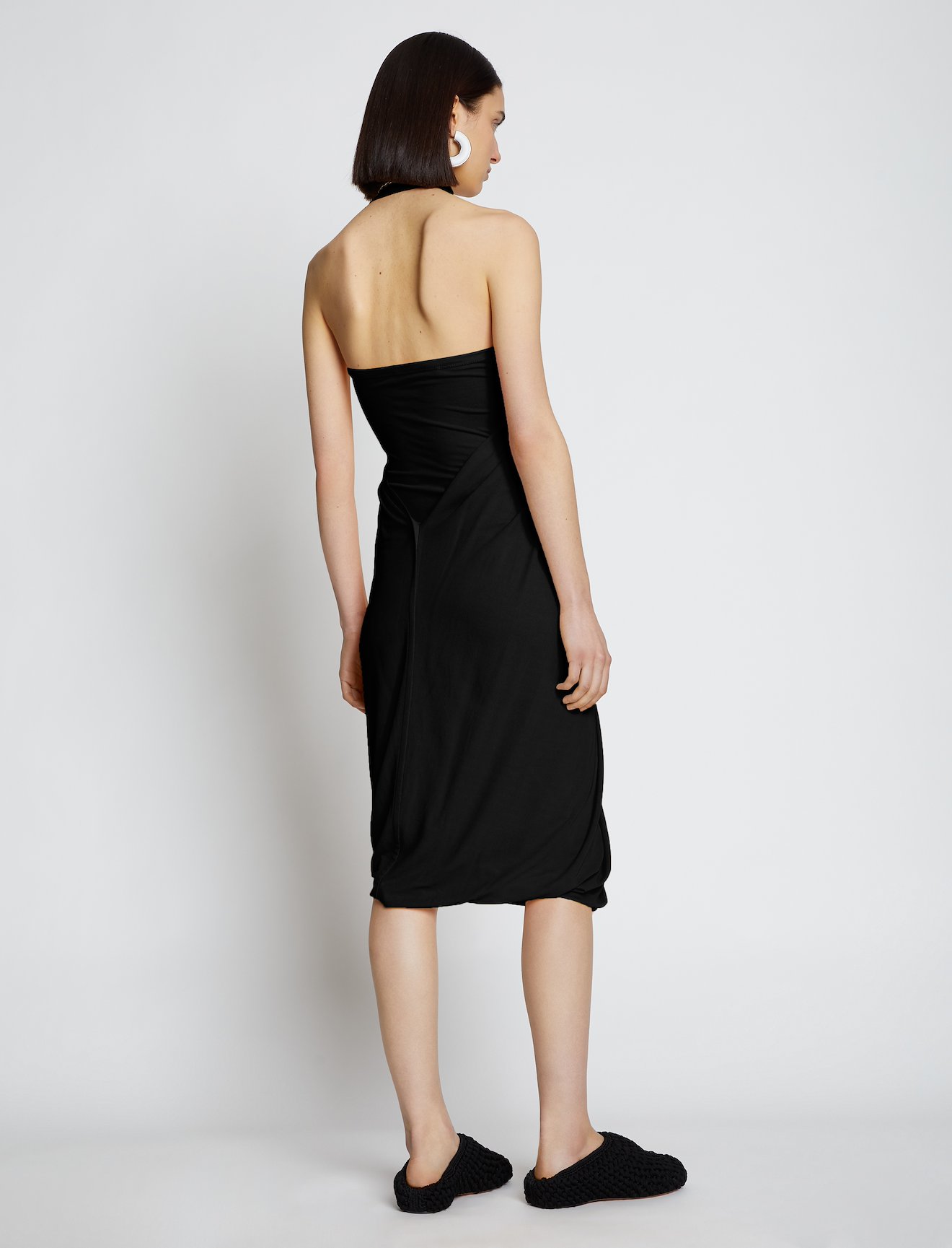 Draped Matte Jersey Dress #2