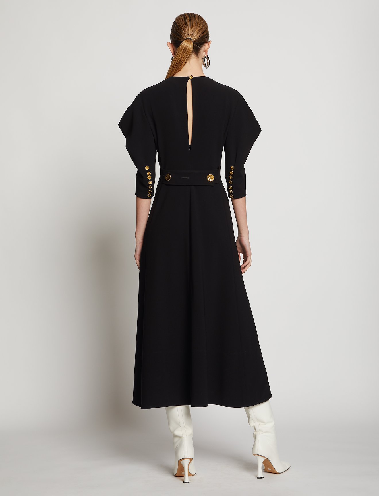 Draped Sleeve Dress #2