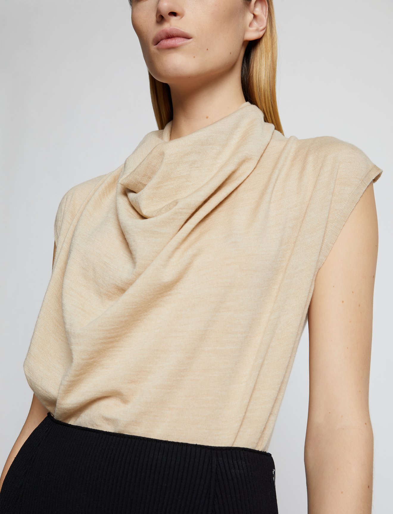 Eco Merino Cowl Neck Top #3