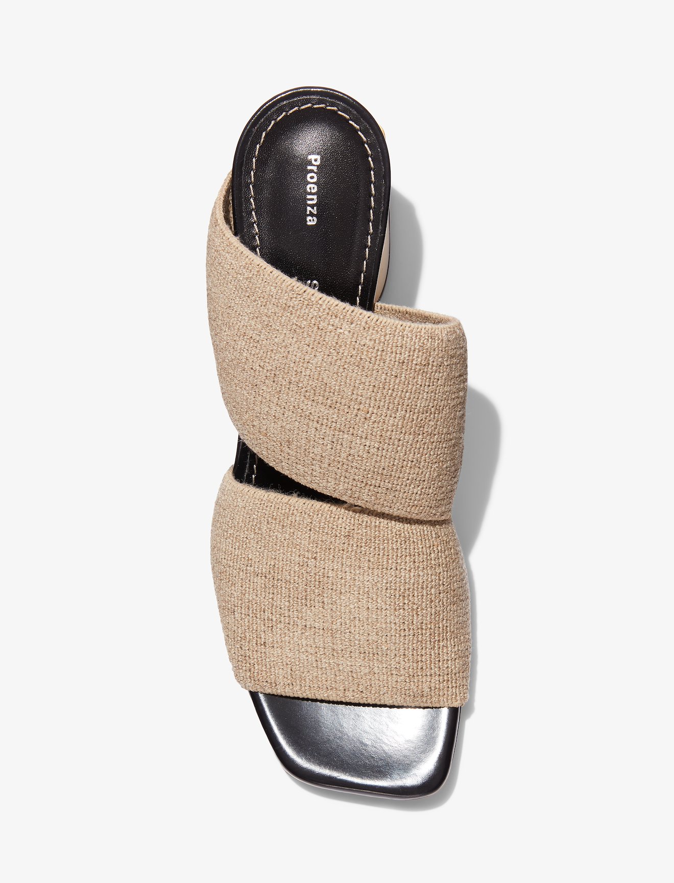 Elastic Mid Heel Slides #3