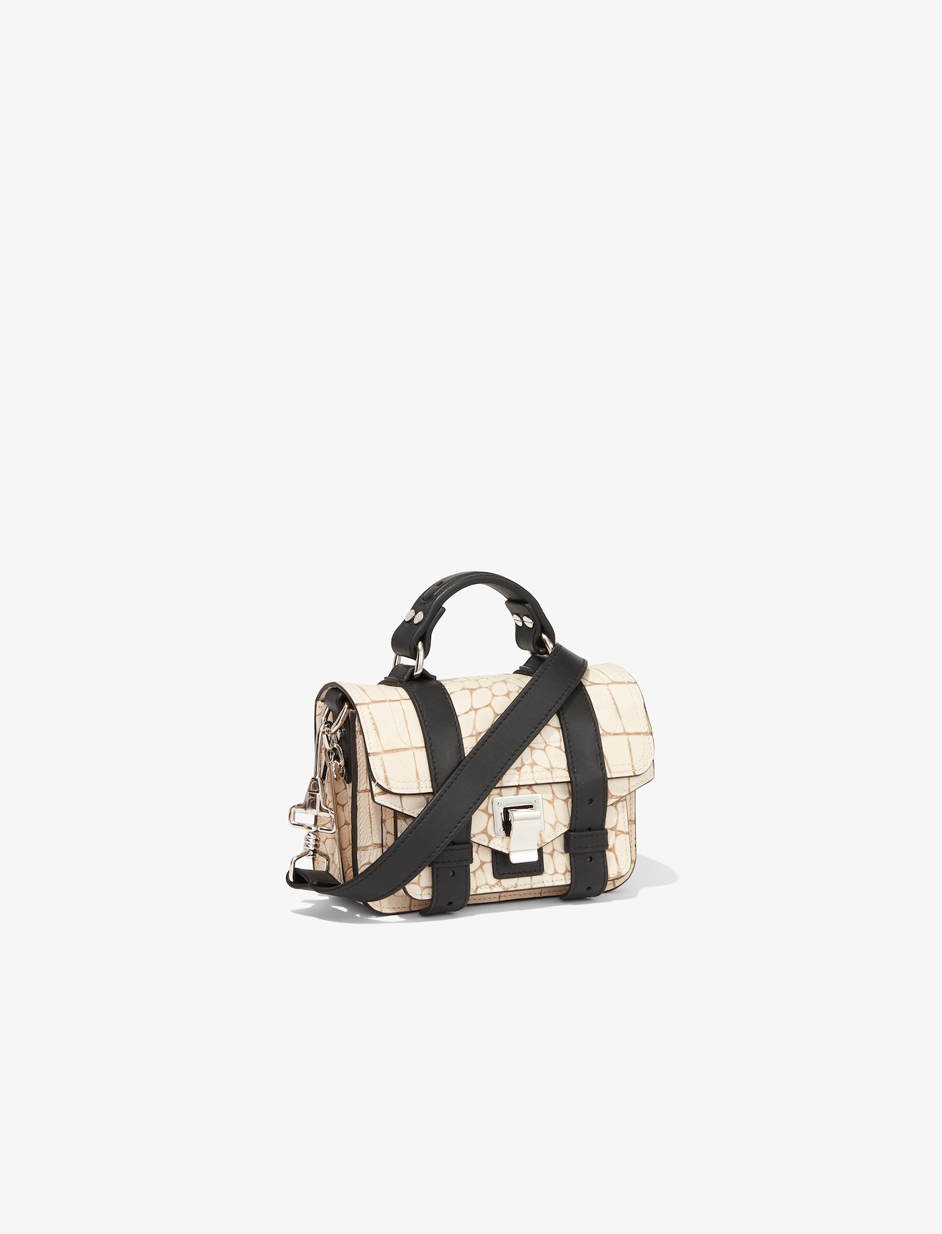 Embossed Croc PS1 Micro Bag #1