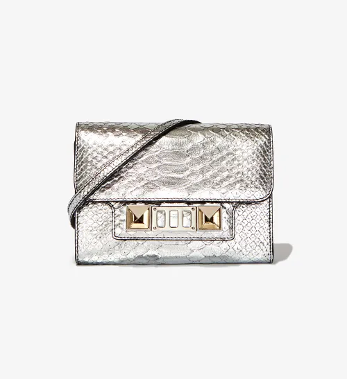 Embossed Python PS11 Wallet with Strap